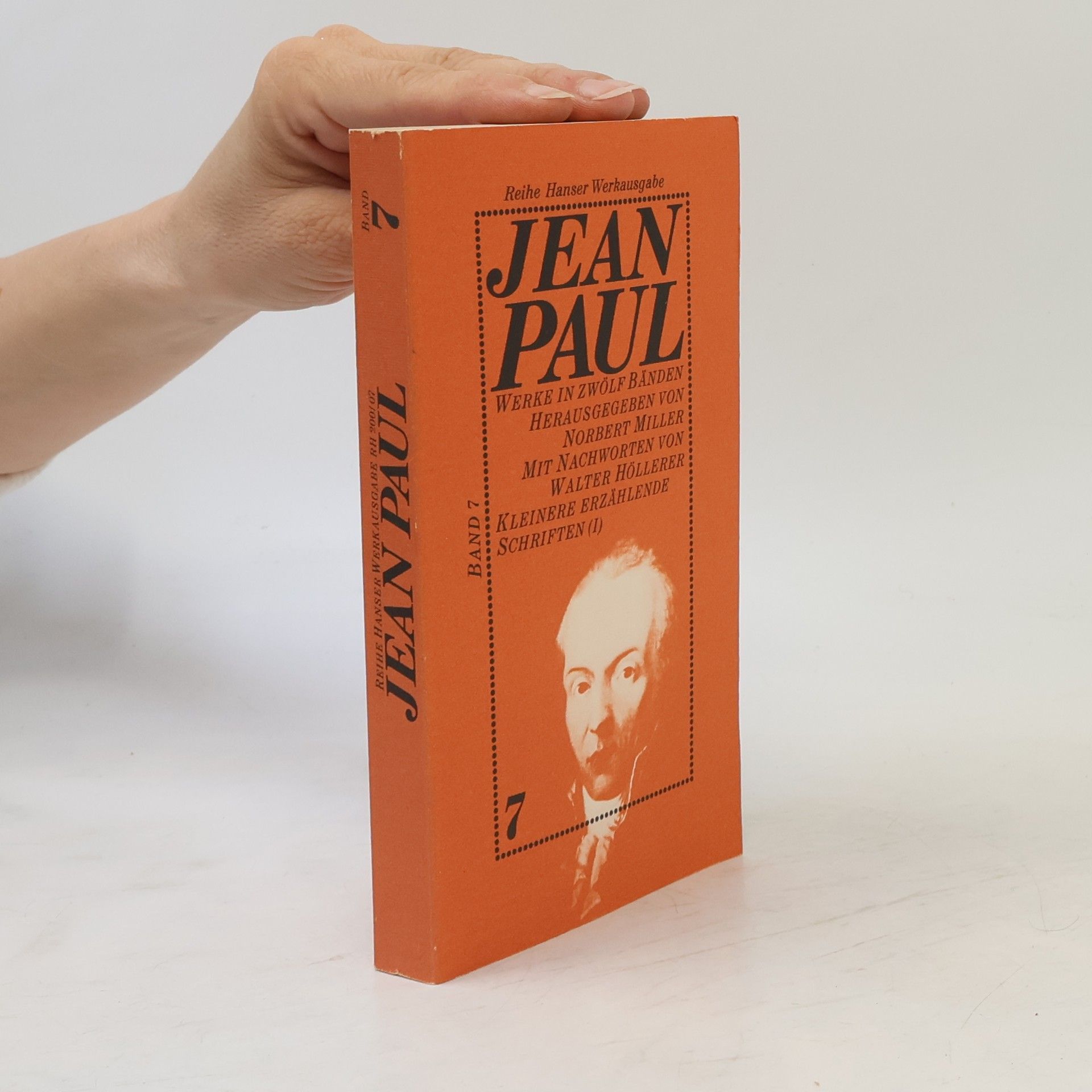 Jean Paul Reihe Hanser Werkausgabe