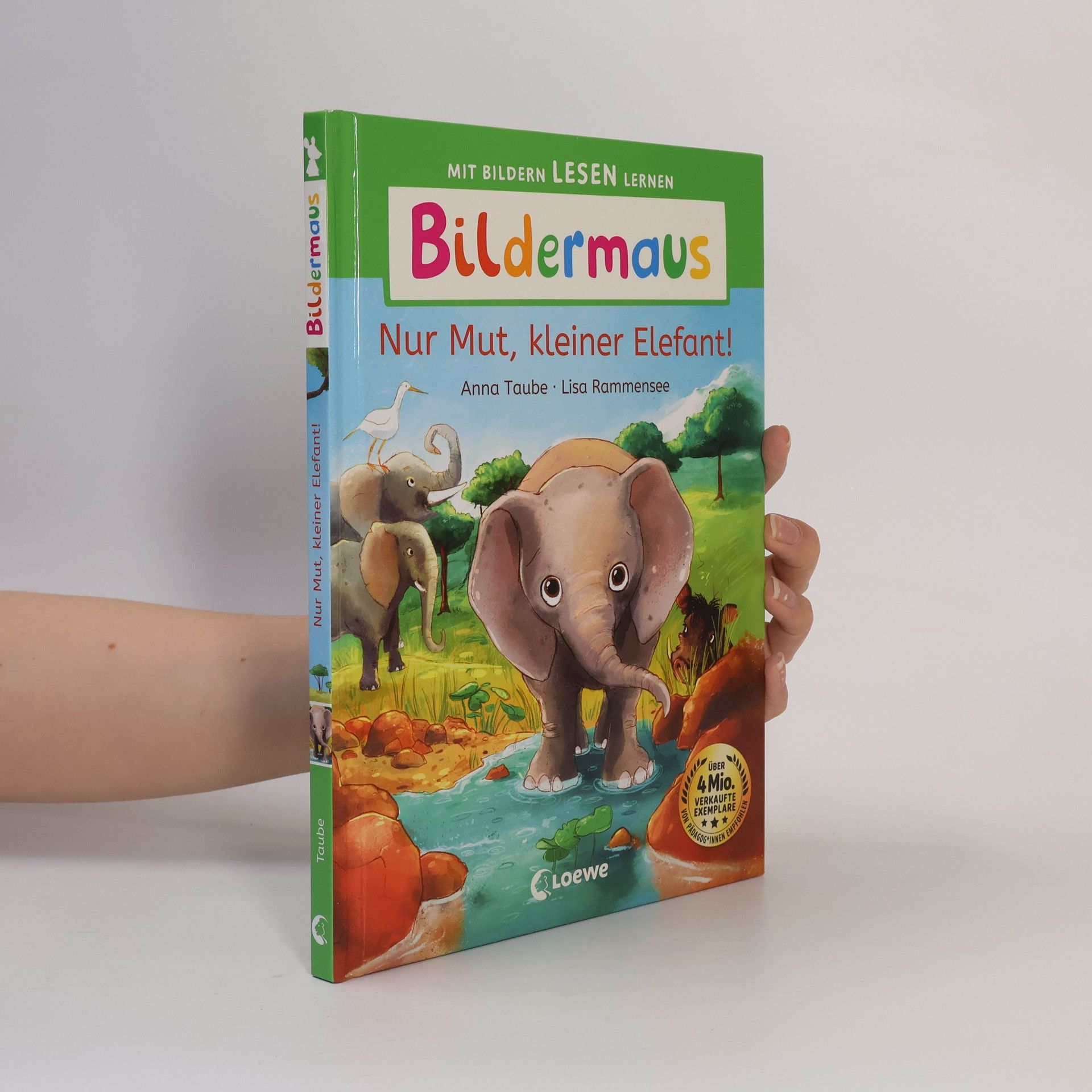 Anna Taube Bildermaus - Nur Mut, kleiner Elefant!