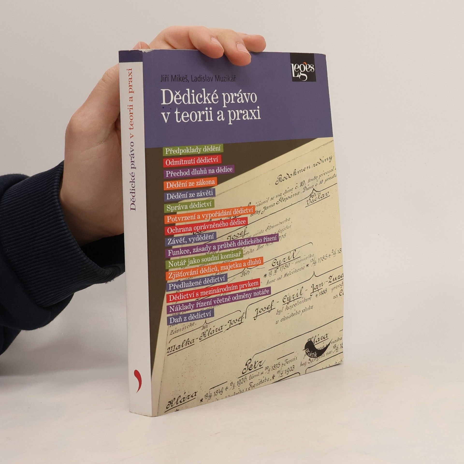 Ladislav Muzikář Dědické právo v teorii a praxi