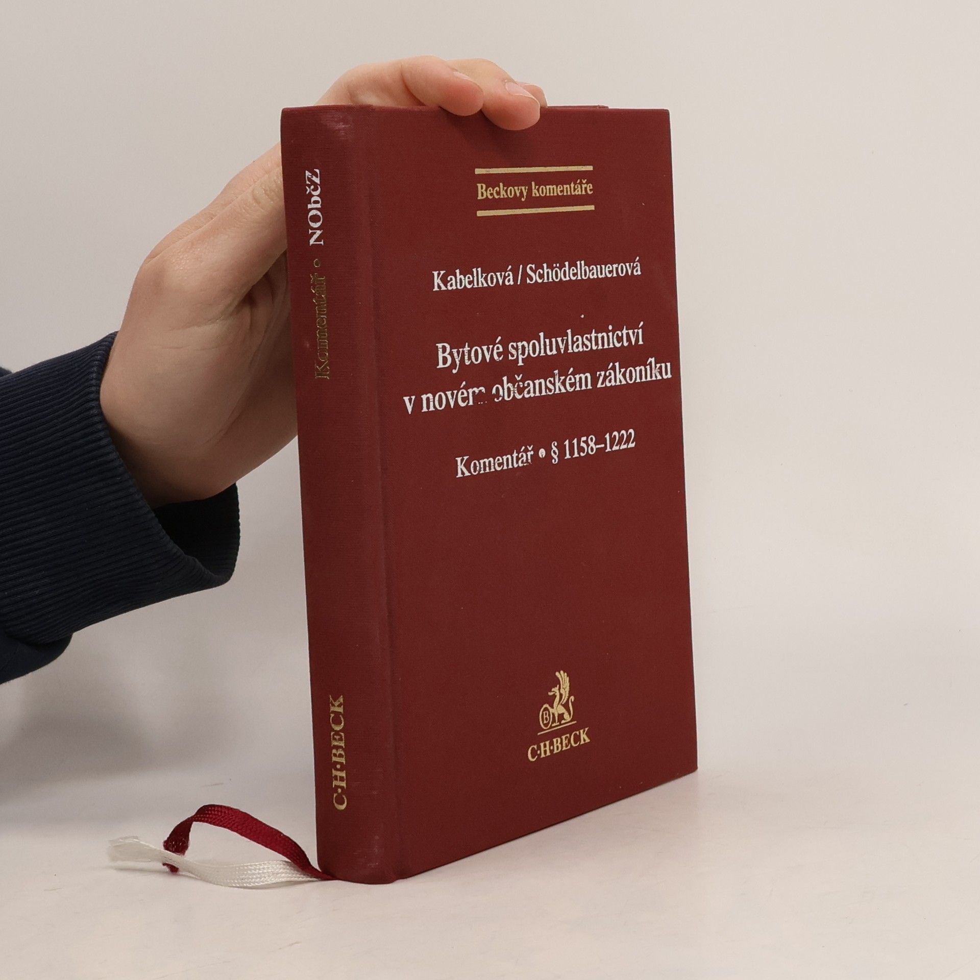 Bytové spoluvlastnictví v novém občanském zákoníku : komentář : [§ 1158-1222]