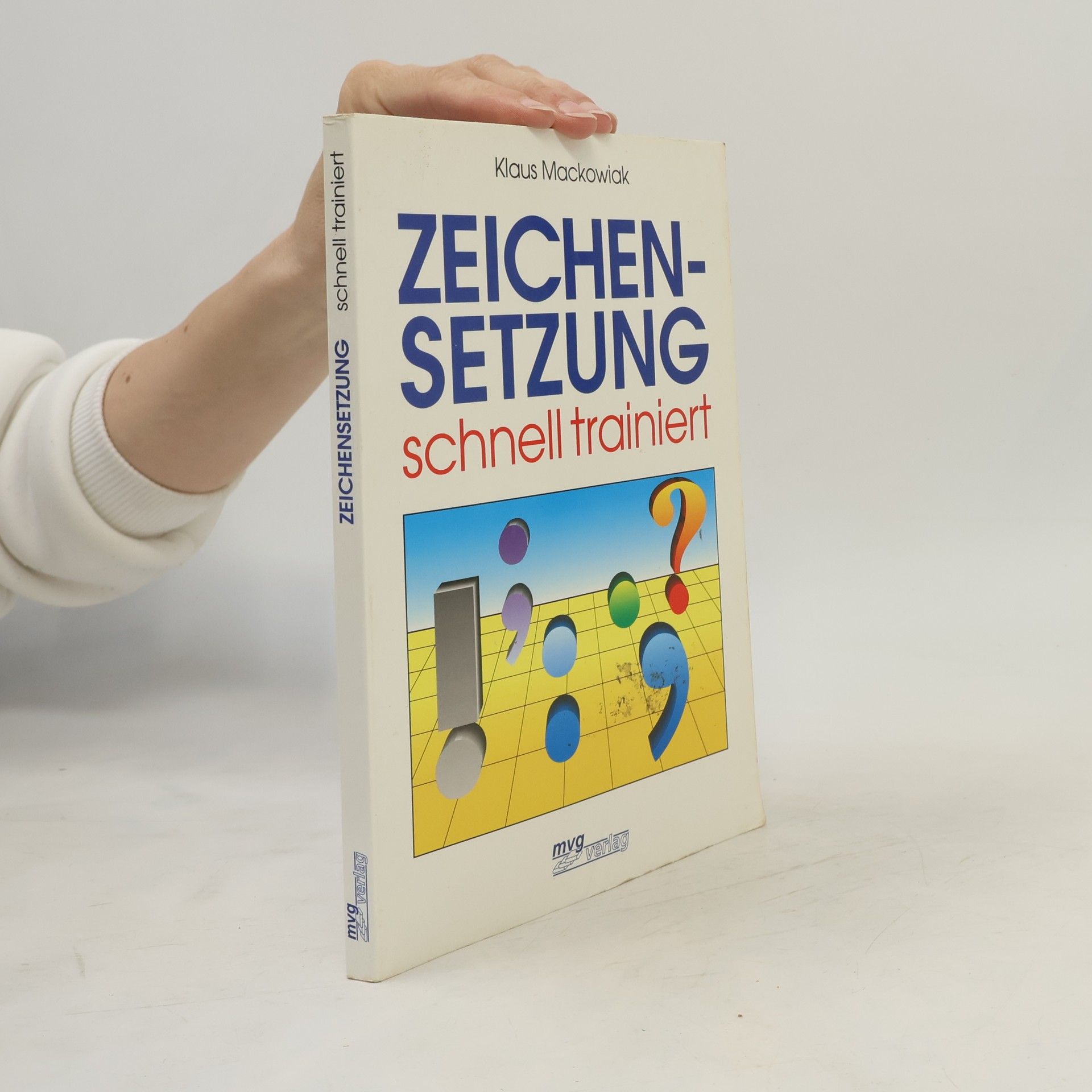 Zeichensetzung schnell trainiert