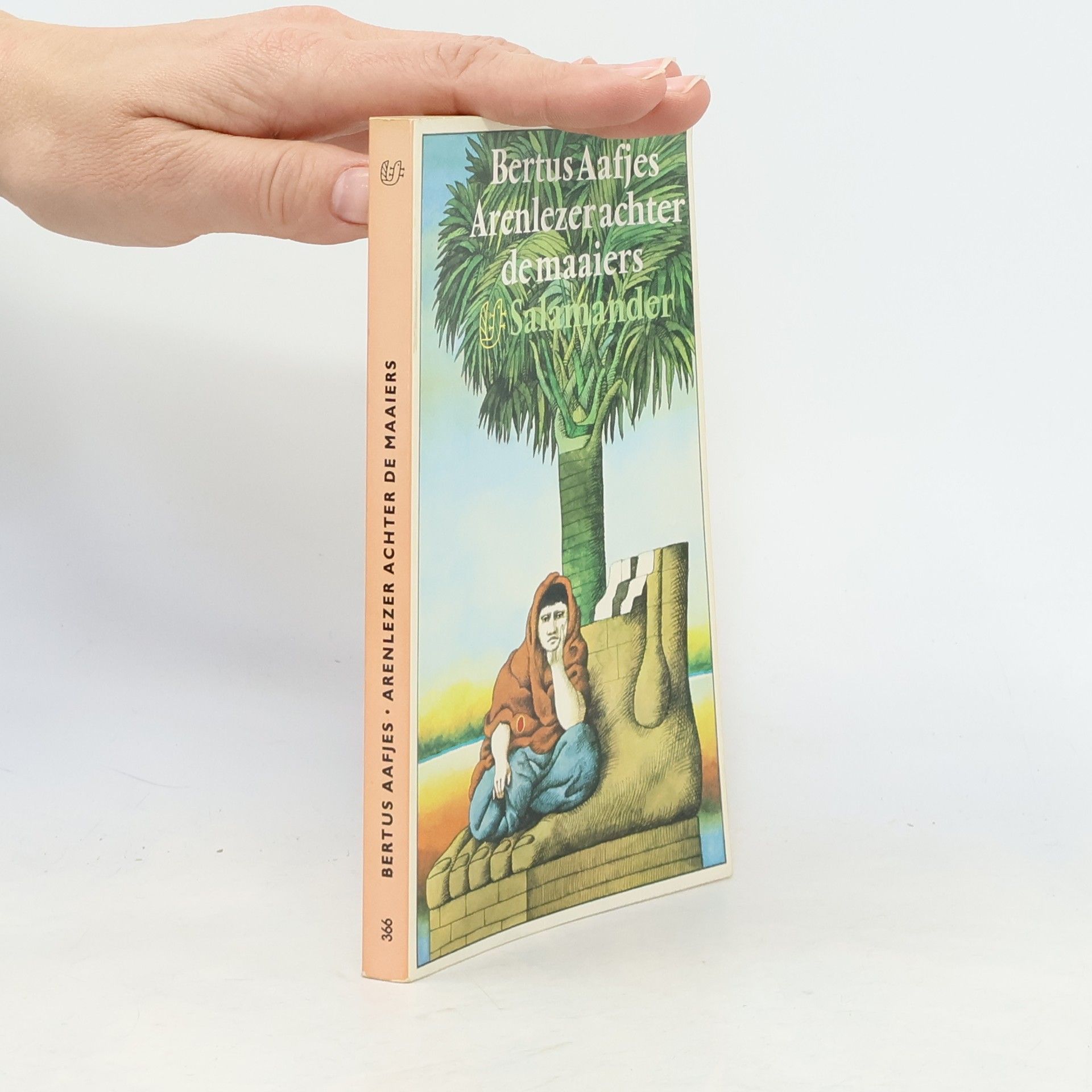 Lambertus Jacobus Johannes Aafjes Arenlezer achter de maaiers