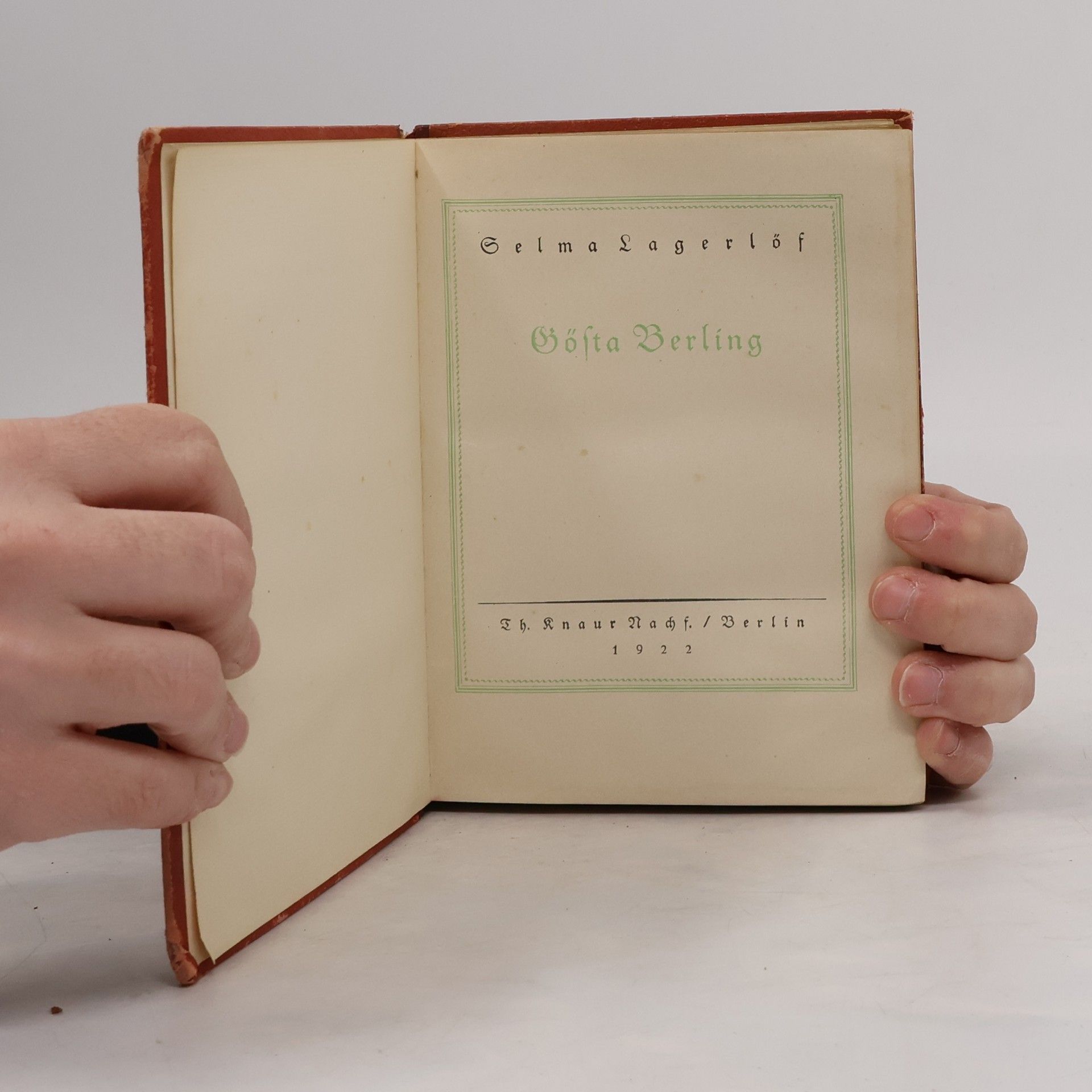 Selma Lagerlöf Gösta Berling