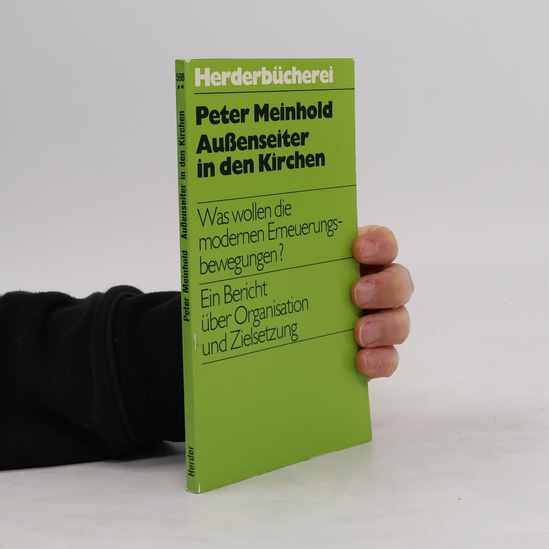 Peter Meinhold Aussenseiter in den Kirchen