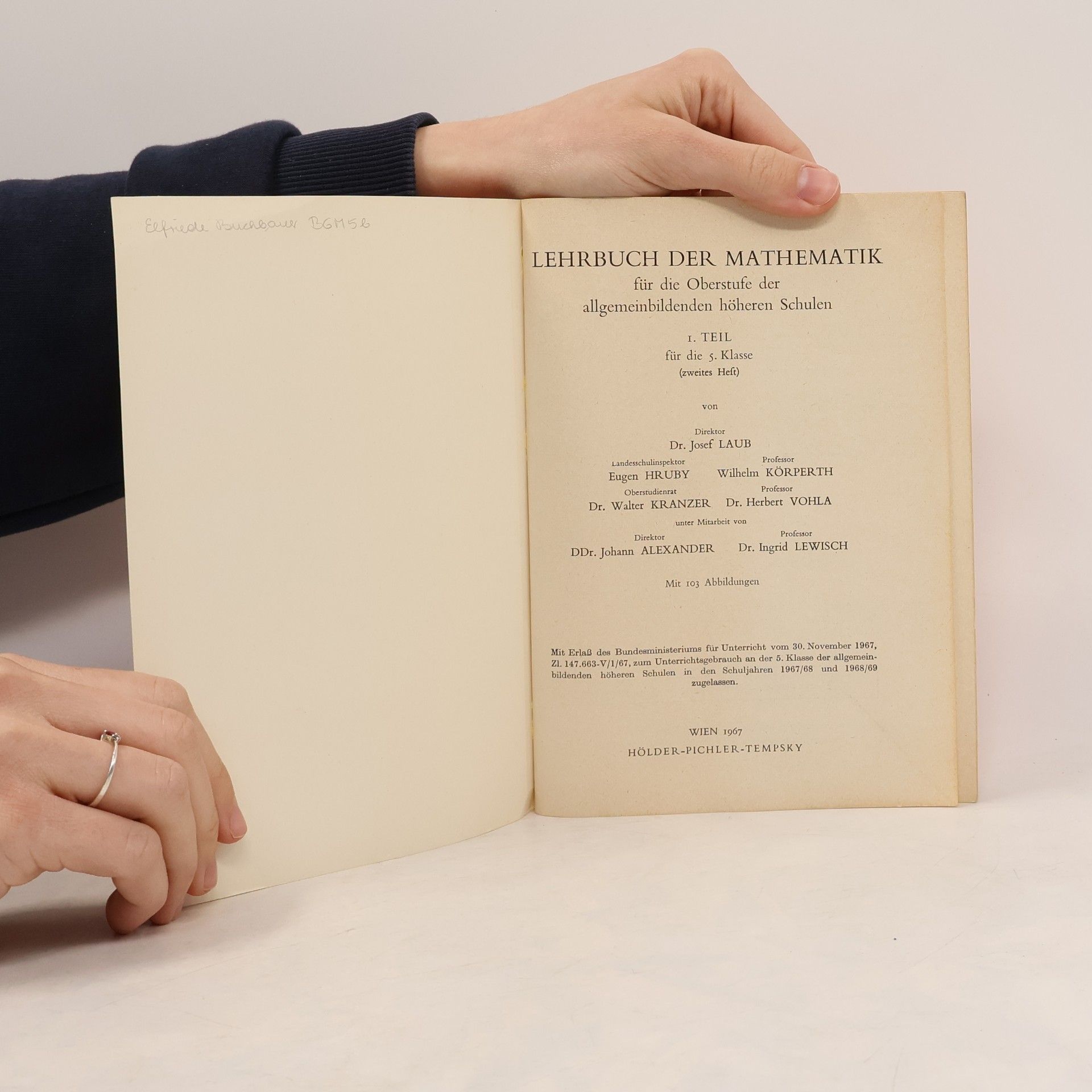 Autorenkollektiv Lehrbuch der Mathematik I. Teil