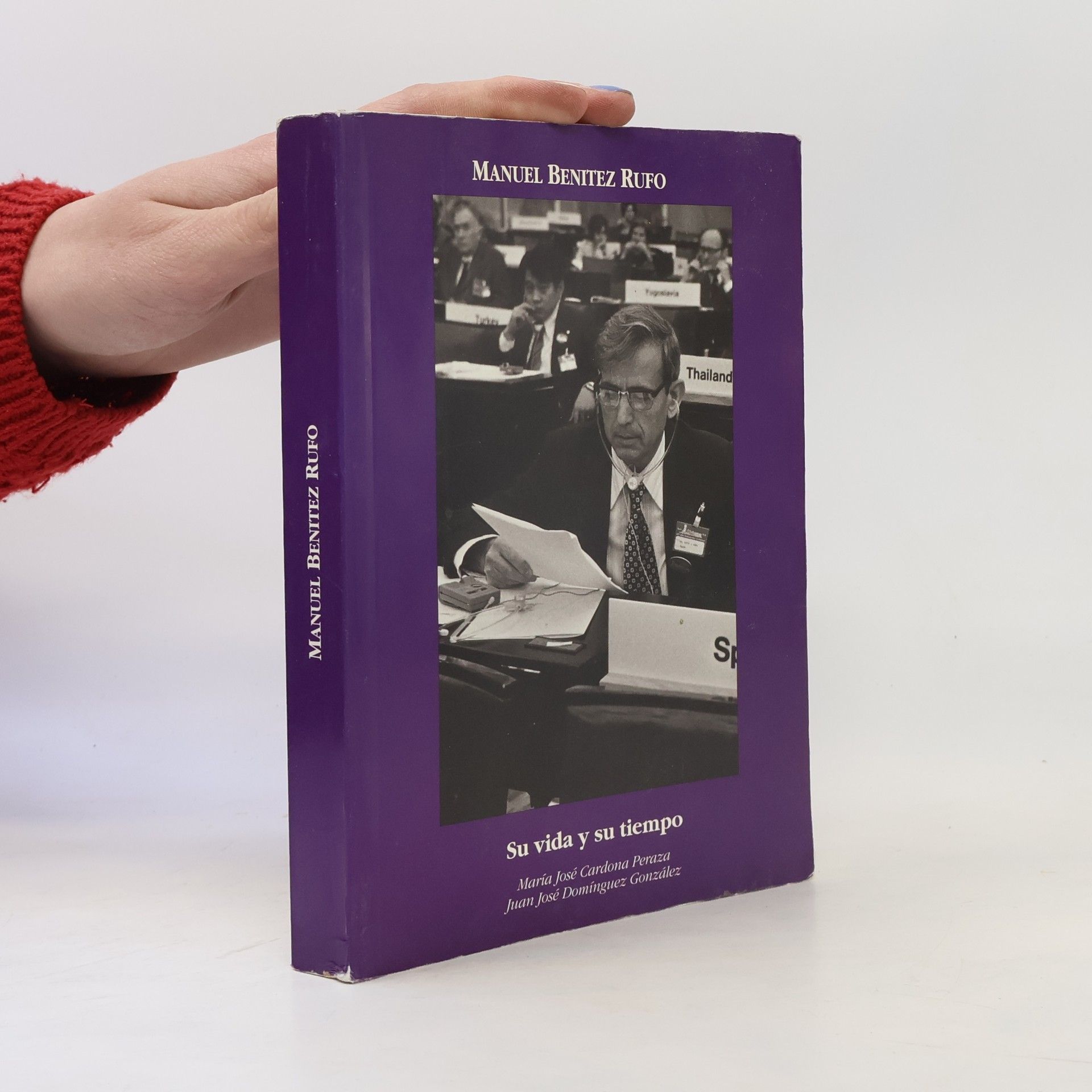 María José Cardona Peraza  Manuel Benitez Rufo. Su vida y su tiempo