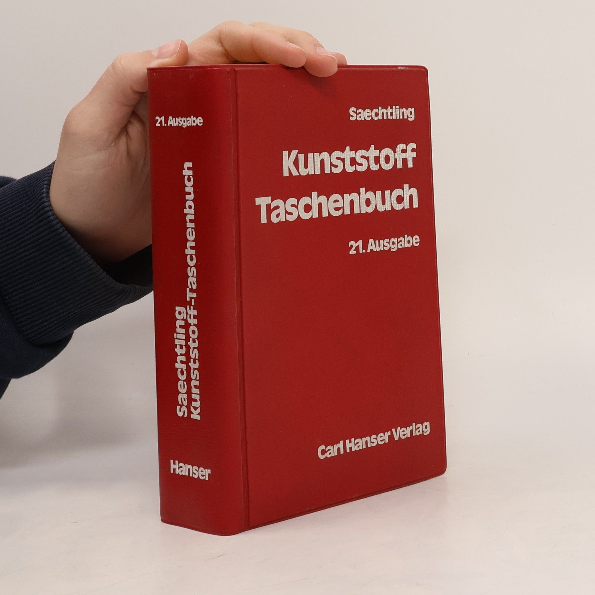 Hansjürgen Saechtling Kunststoff-Taschenbuch - 21. Ausgabe