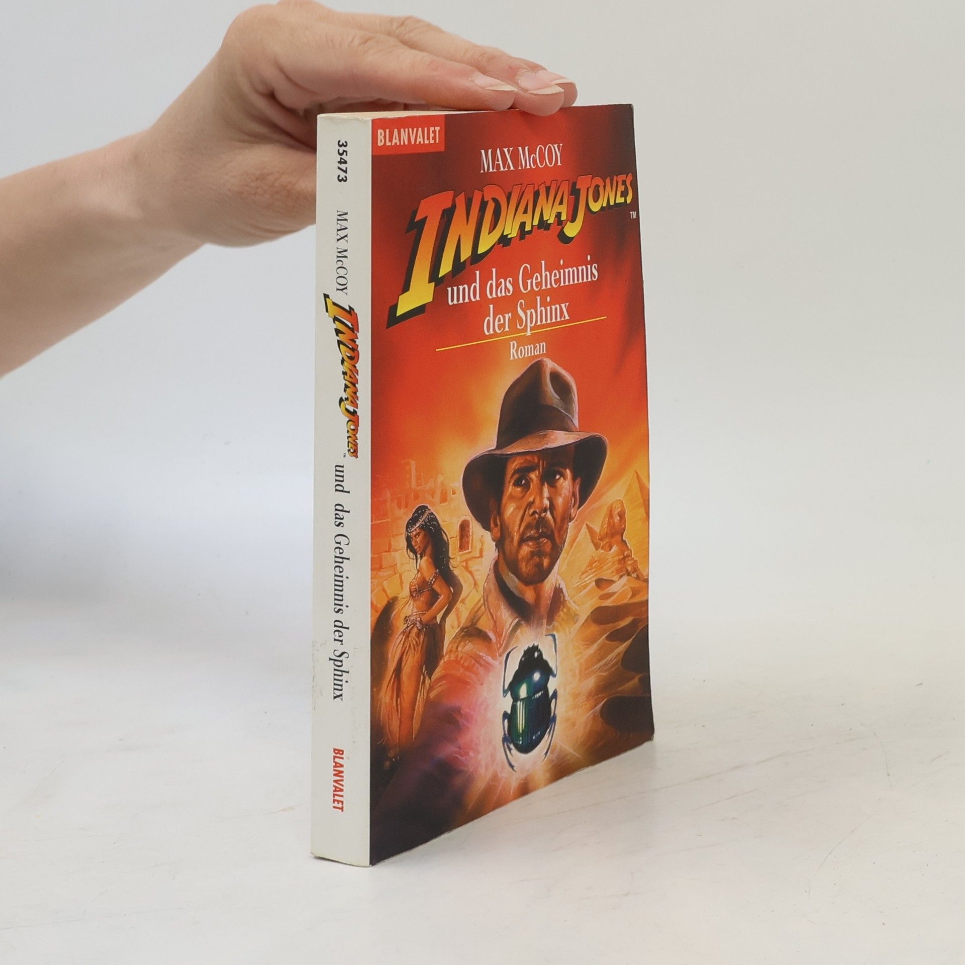Max McCoy Indiana Jones und das Geheimnis der Sphinx. Roman. Dtsch. v. Caspar Holz