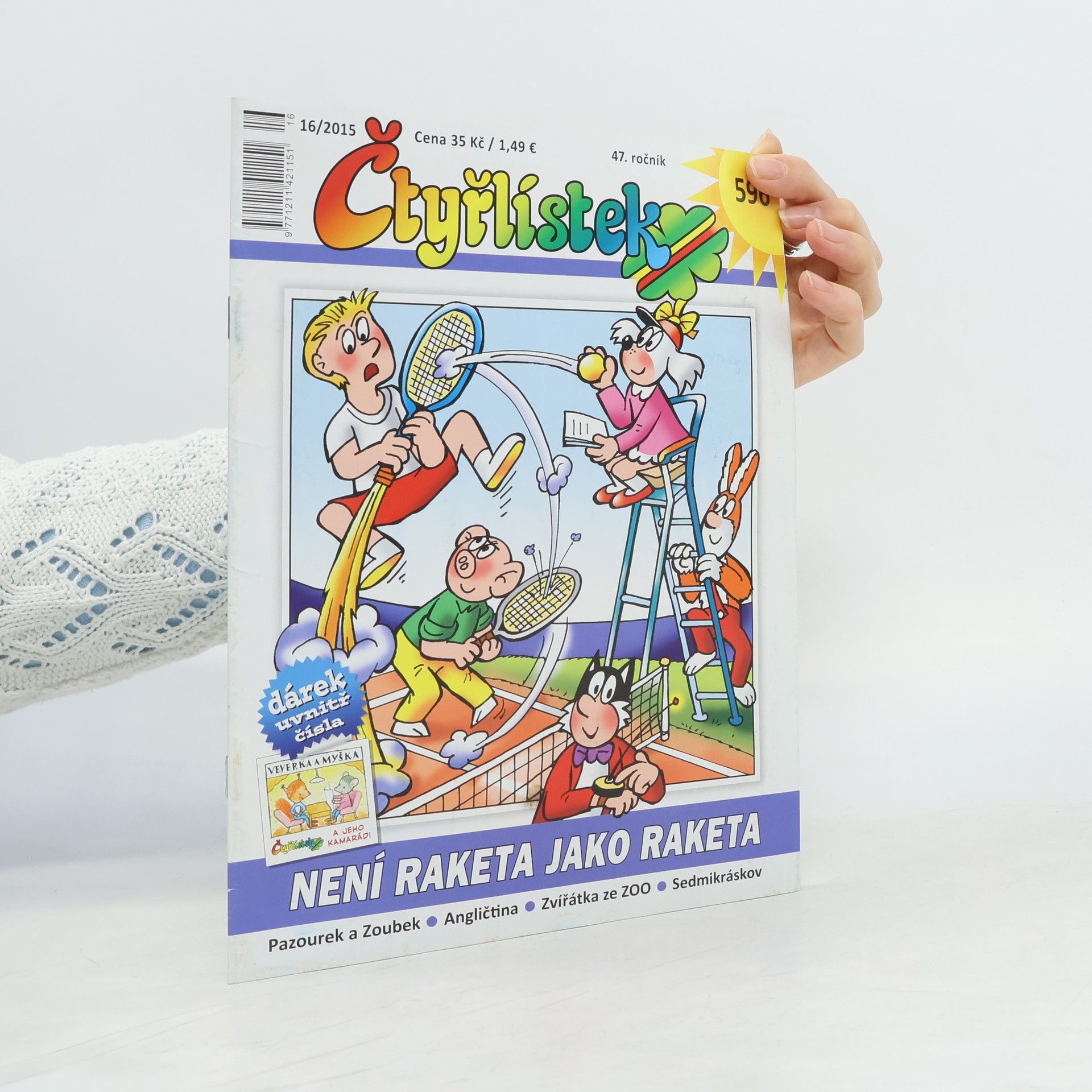 Autorenkollektiv Čtyřlístek č. 596, 16/2015