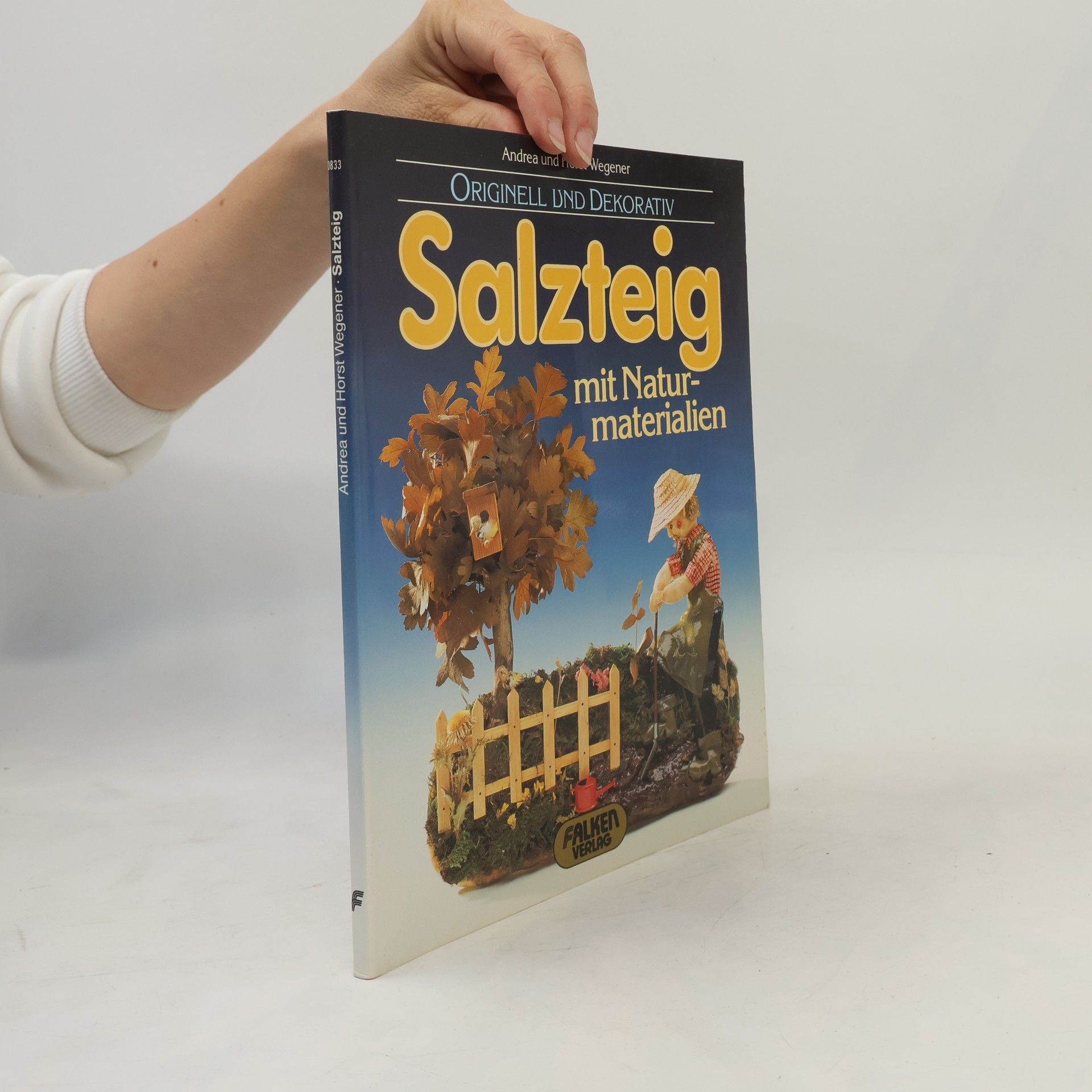 Originell und dekorativ, Salzteig mit Naturmaterialien