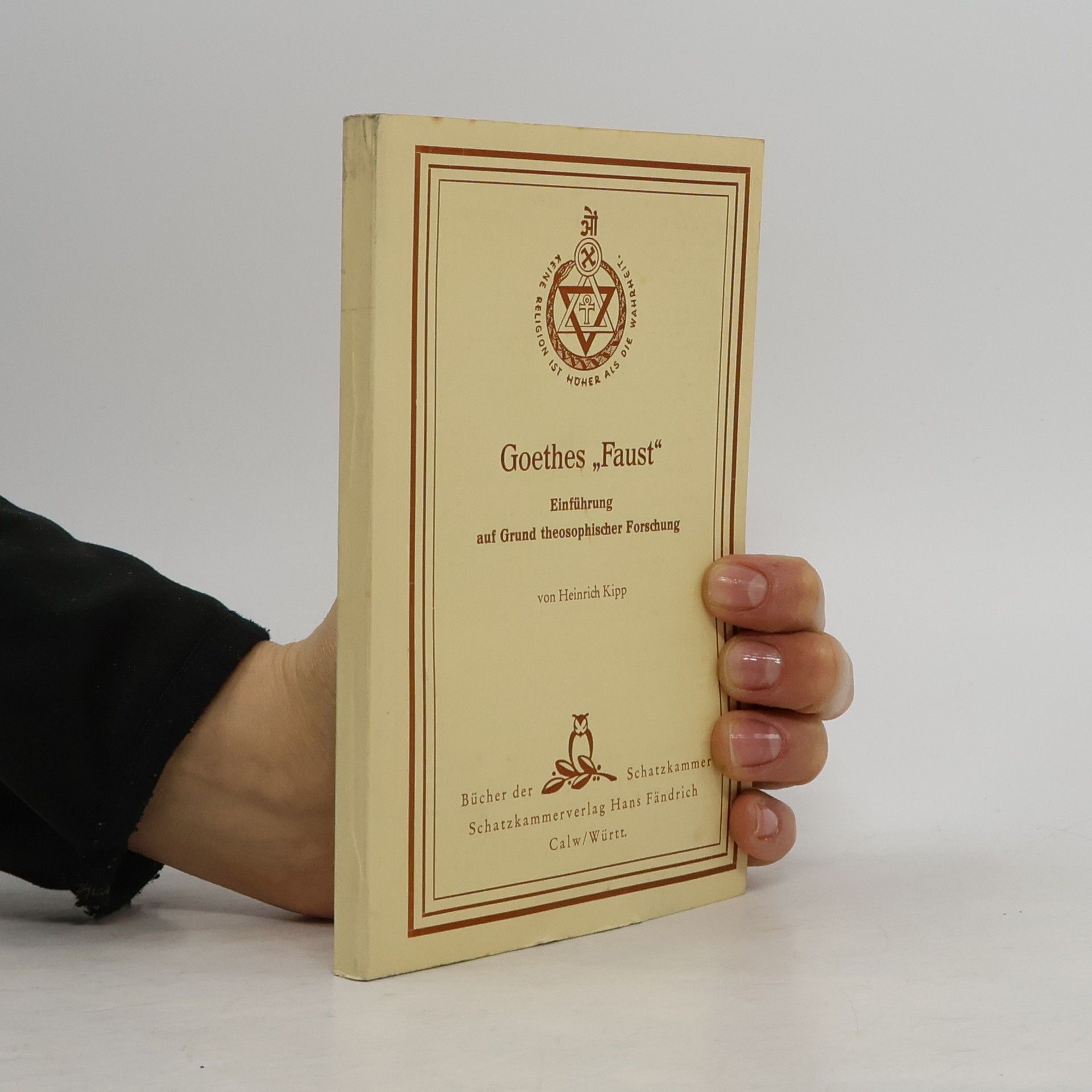 Heinrich Kipp Goethes „Faust"