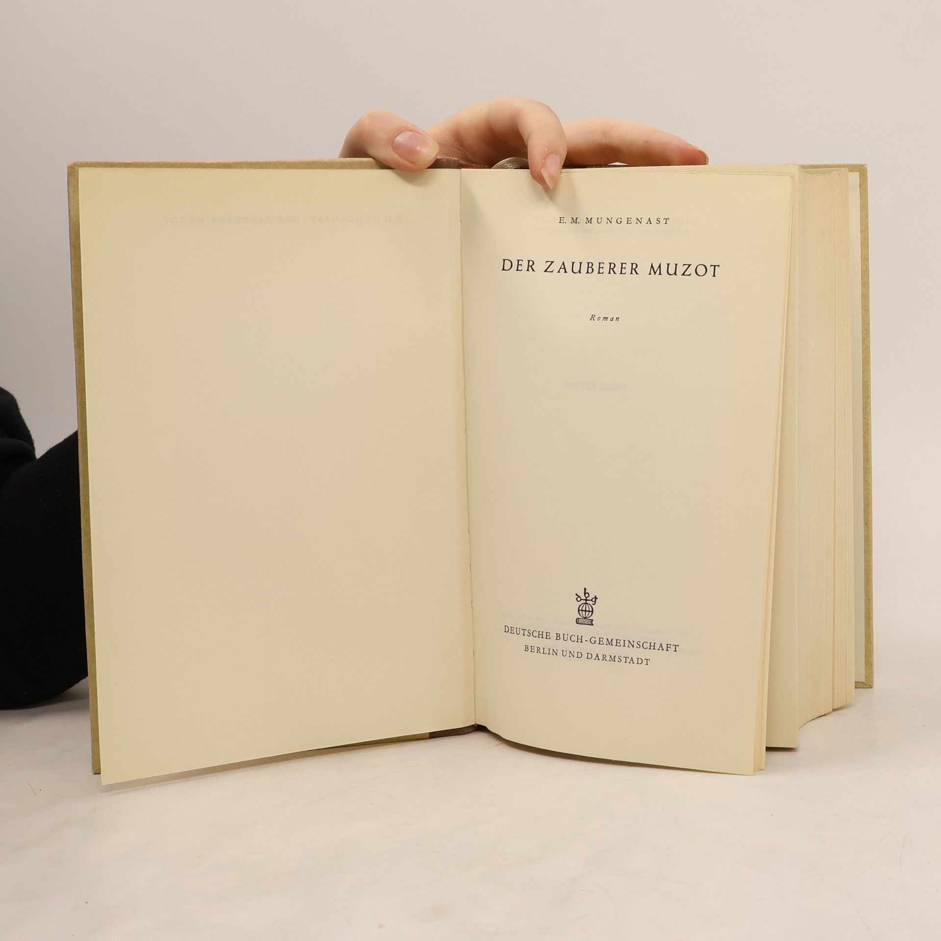 E. M. Mungenast Der Zauberer Muzot