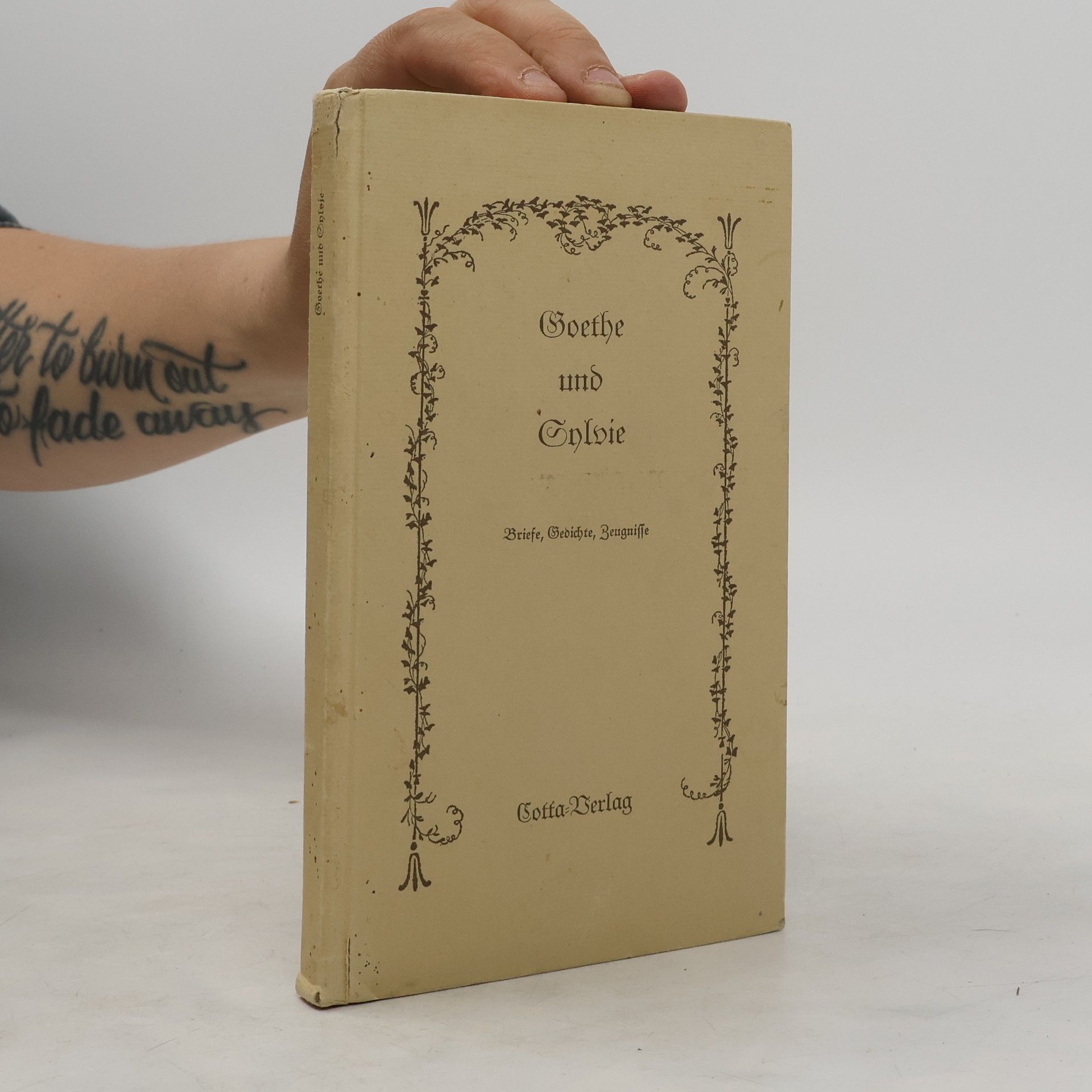 Paul Raabe Goethe und Sylvie