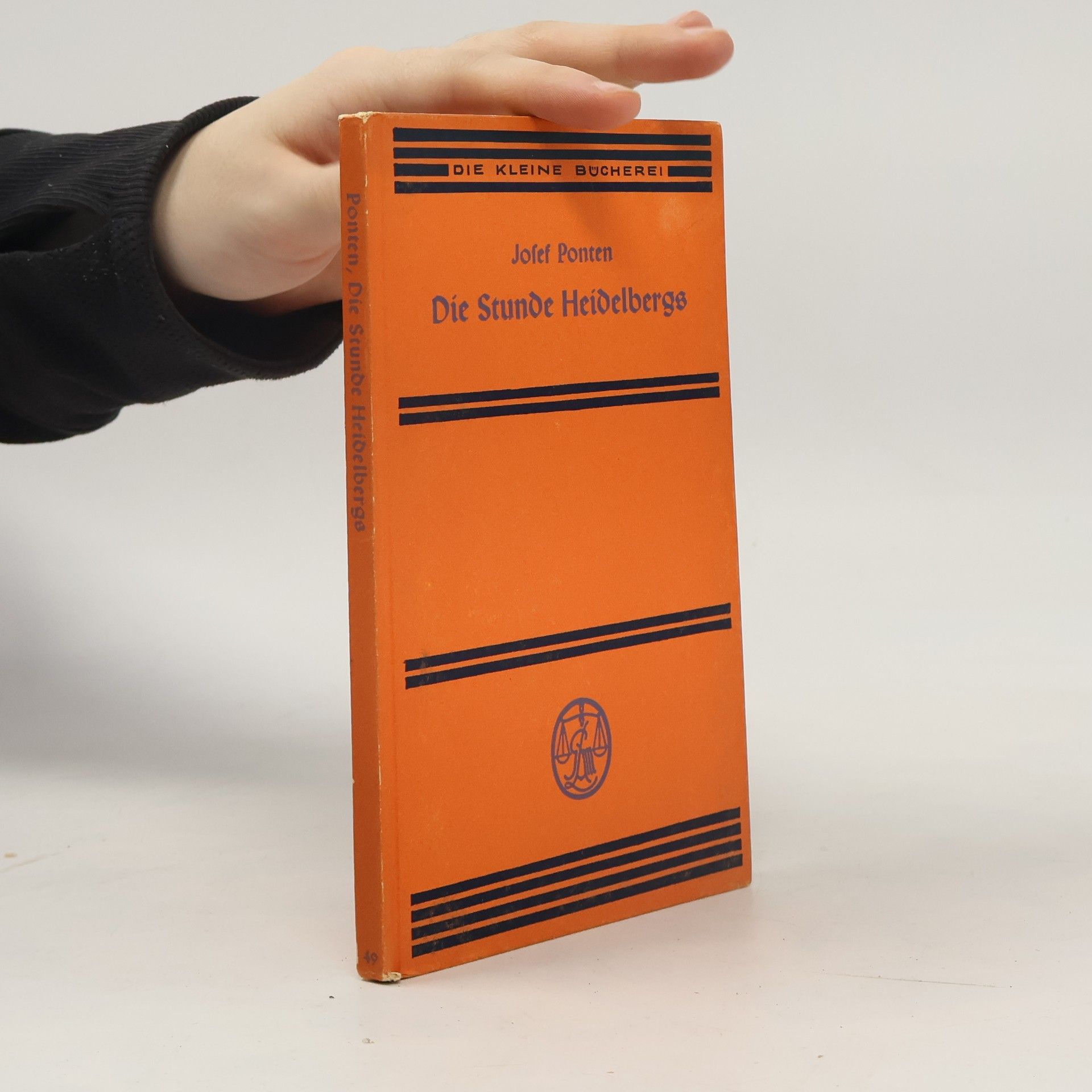 Josef Ponten Die Stunde Heidelbergs