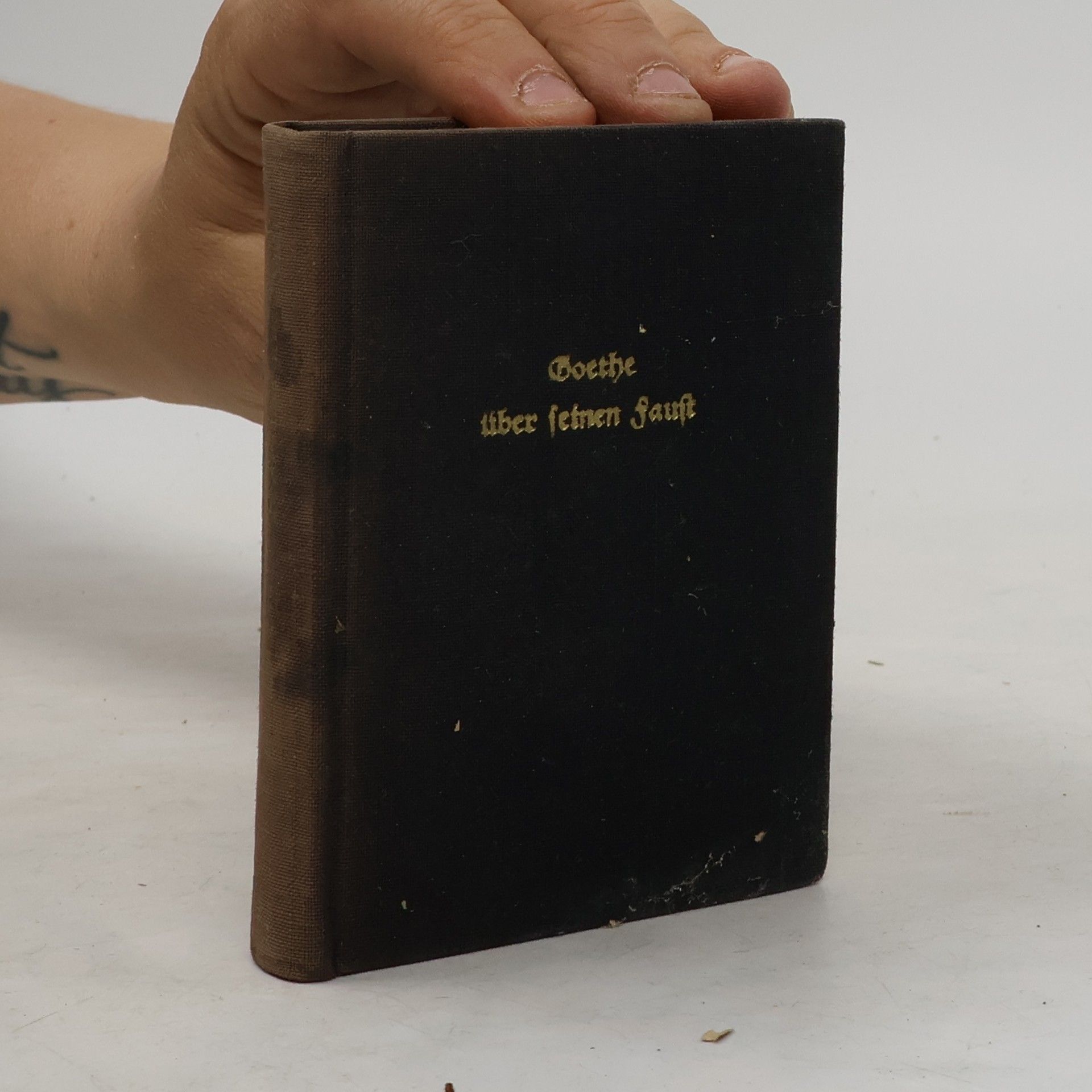 Johann Wolfgang von Goethe Über seinen Faust