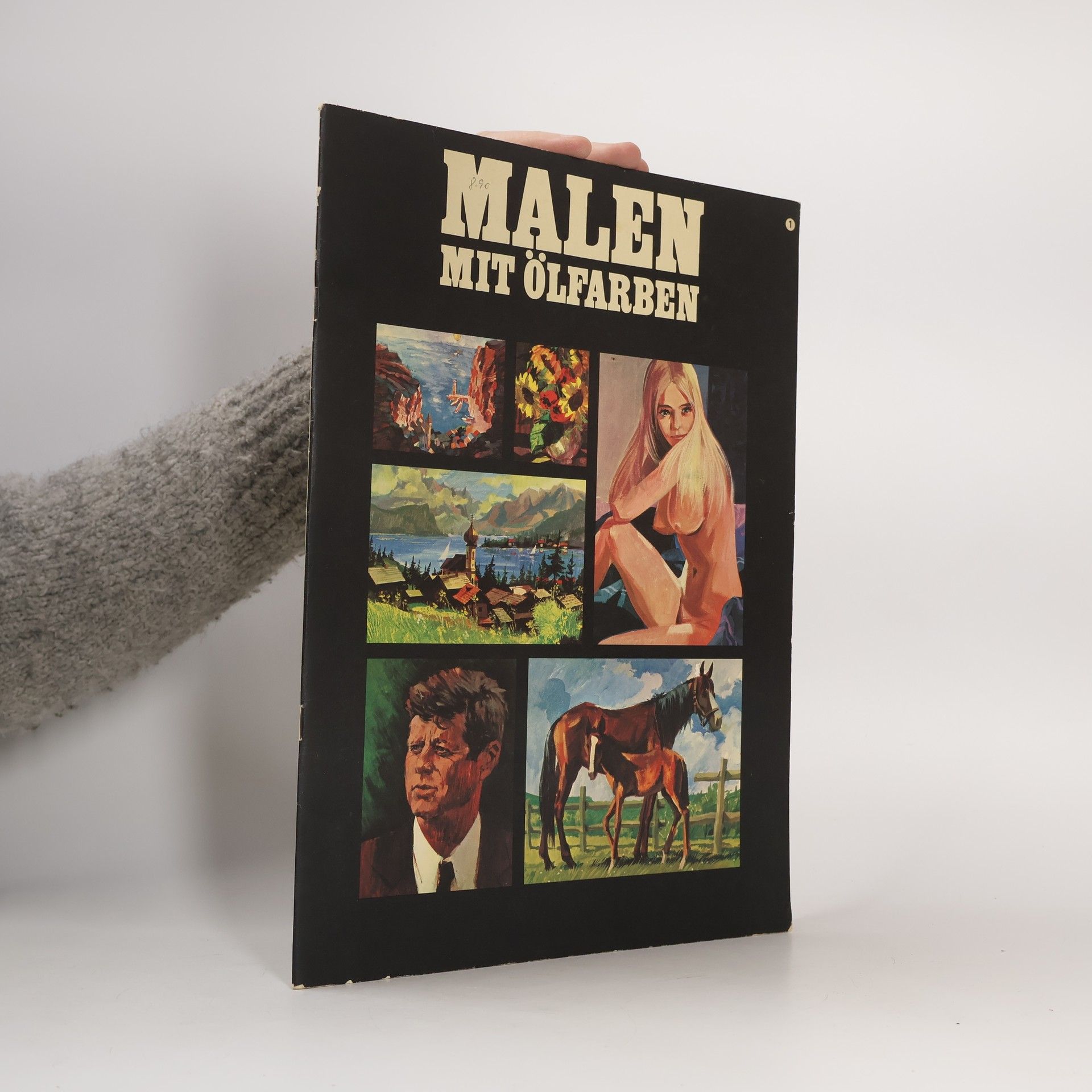 Autores varios Malen mit Ölfarben