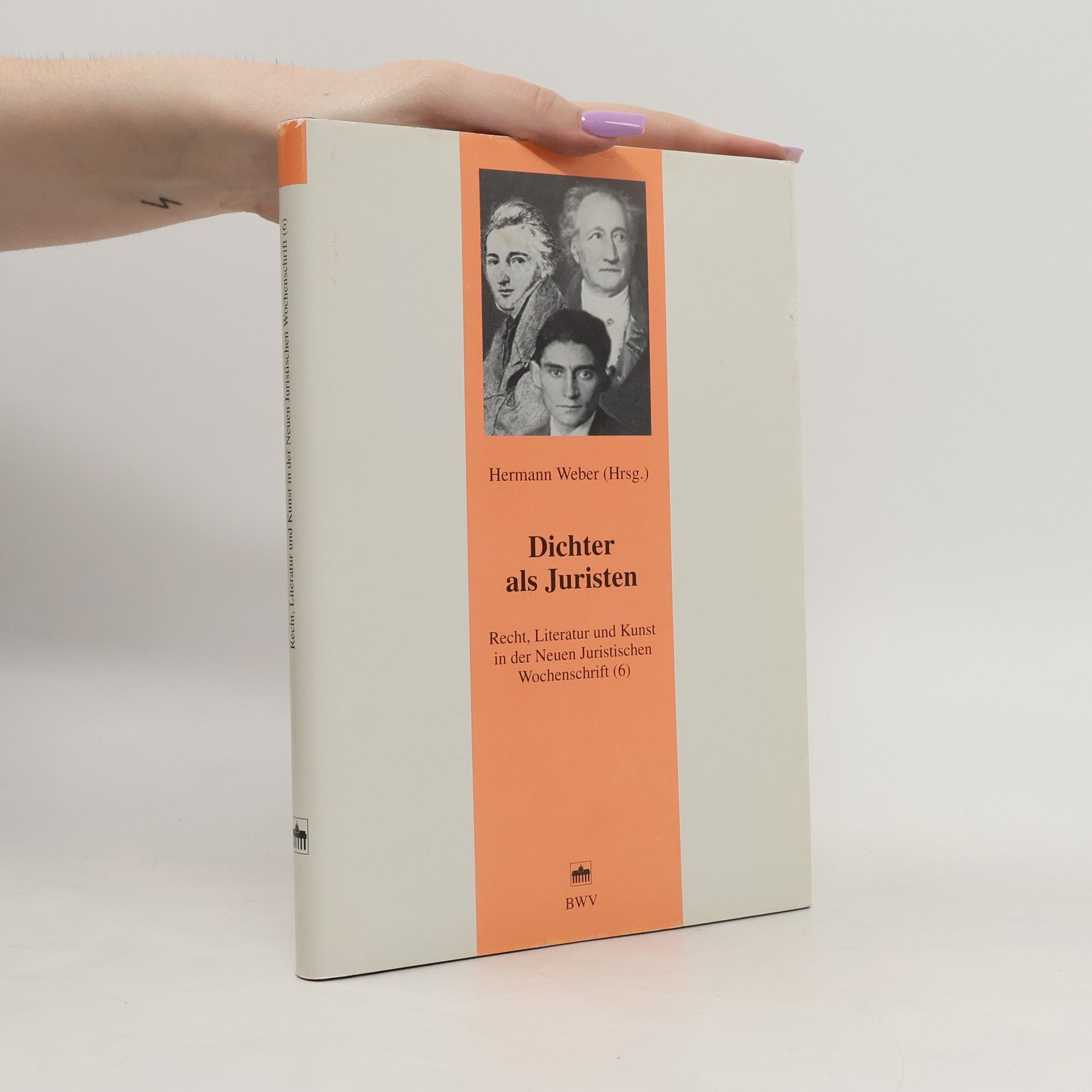 Hermann Weber Dichter als Juristen