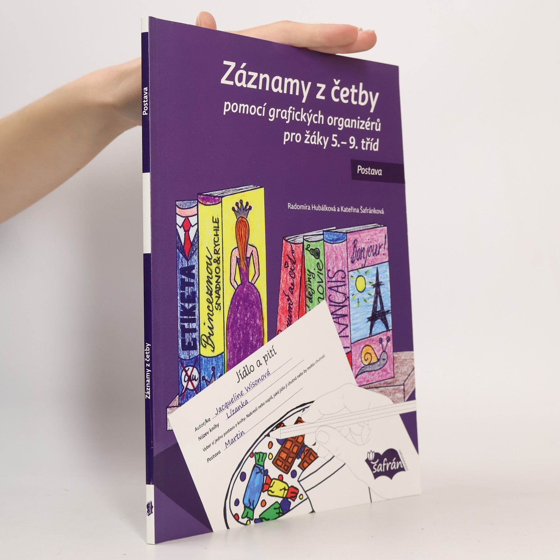 Záznamy z četby pomocí grafických organizérů pro žáky 5.-9. tříd : Postava