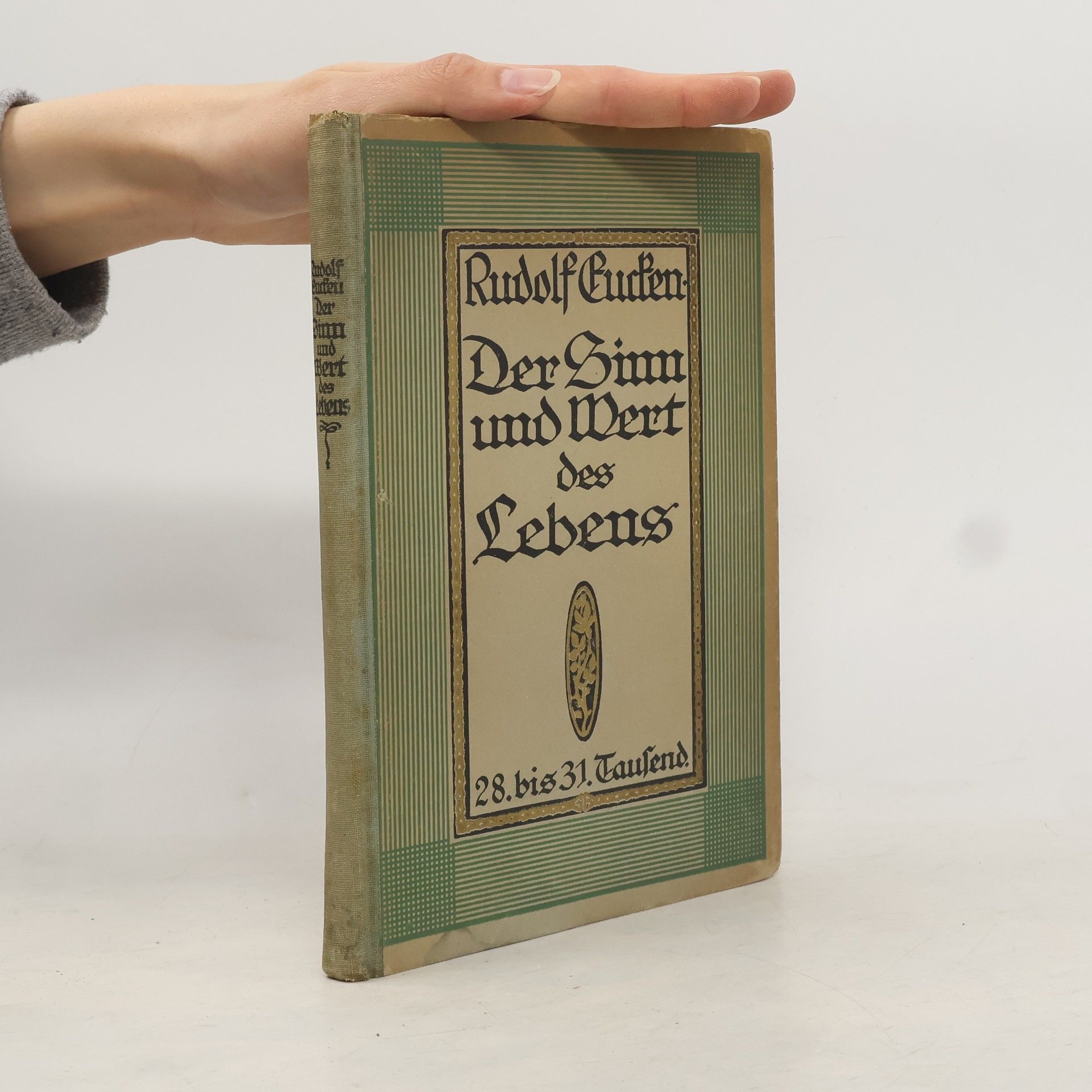 Rudolf Christoph Eucken Der Sinn und Wert des Lebens