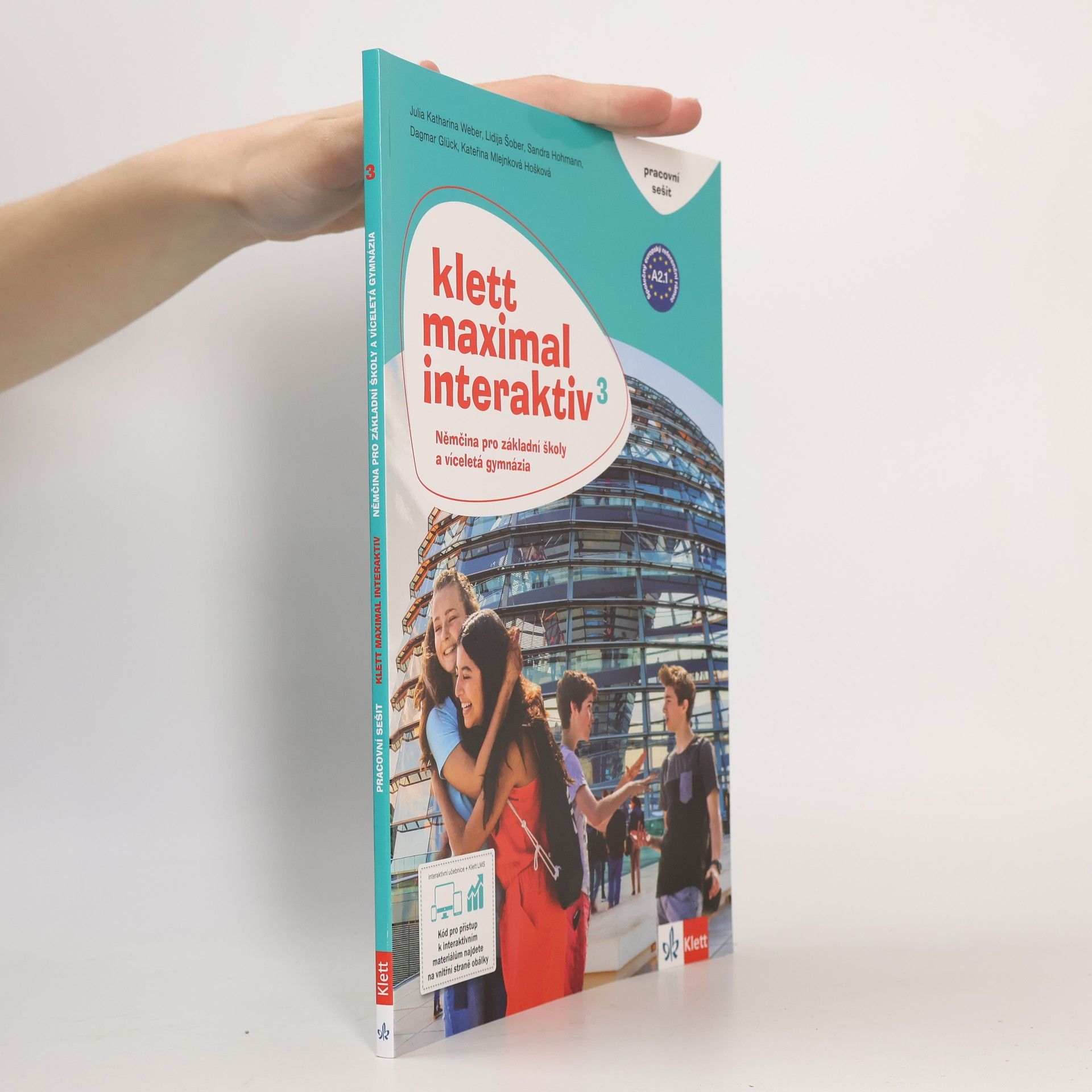 Kolektiv autorů Klett Maximal interaktiv 3 (A2.1) – pracovní sešit (barevný) s kódem