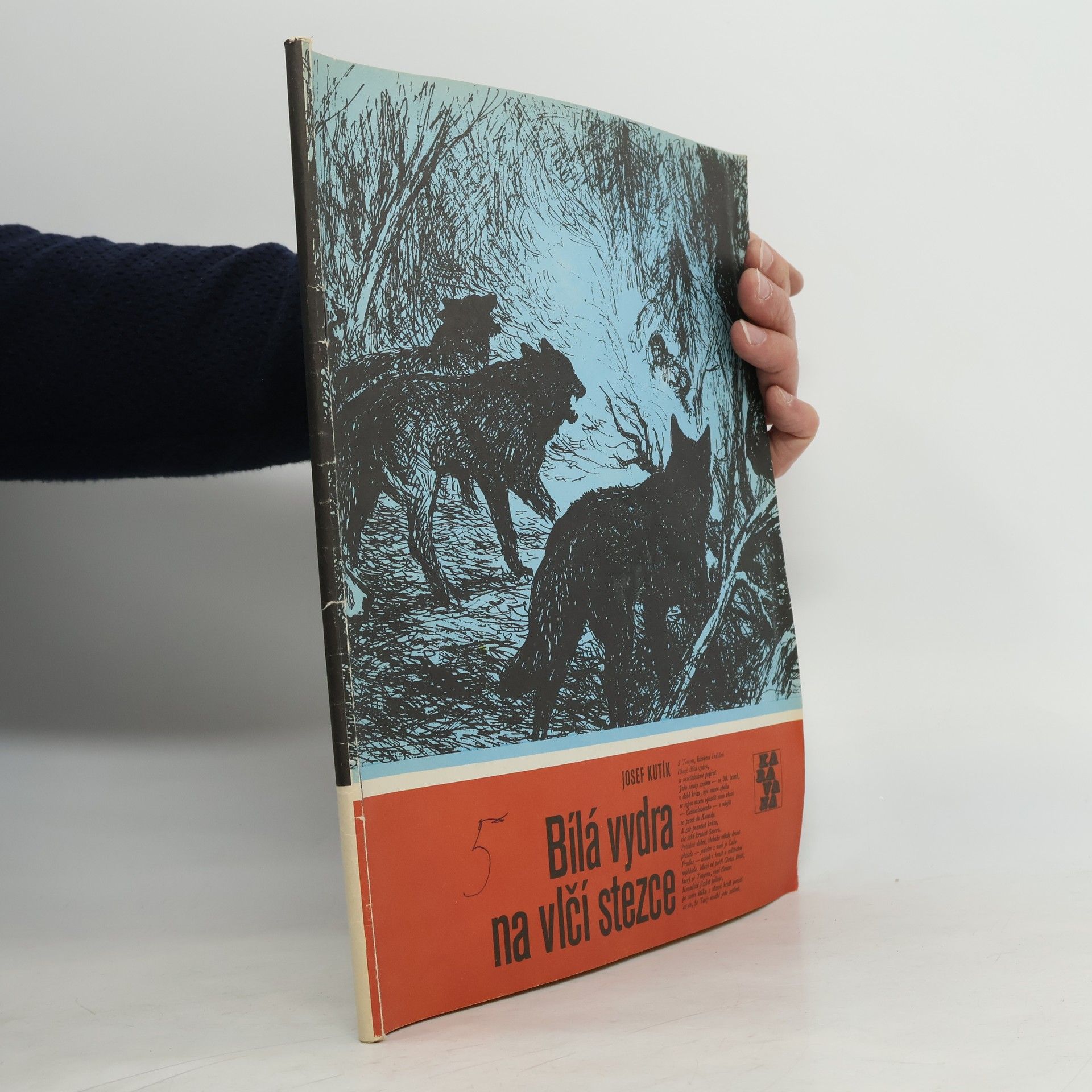Josef Kutík Karavana č. 186. Bílá vydra na vlčí stezce