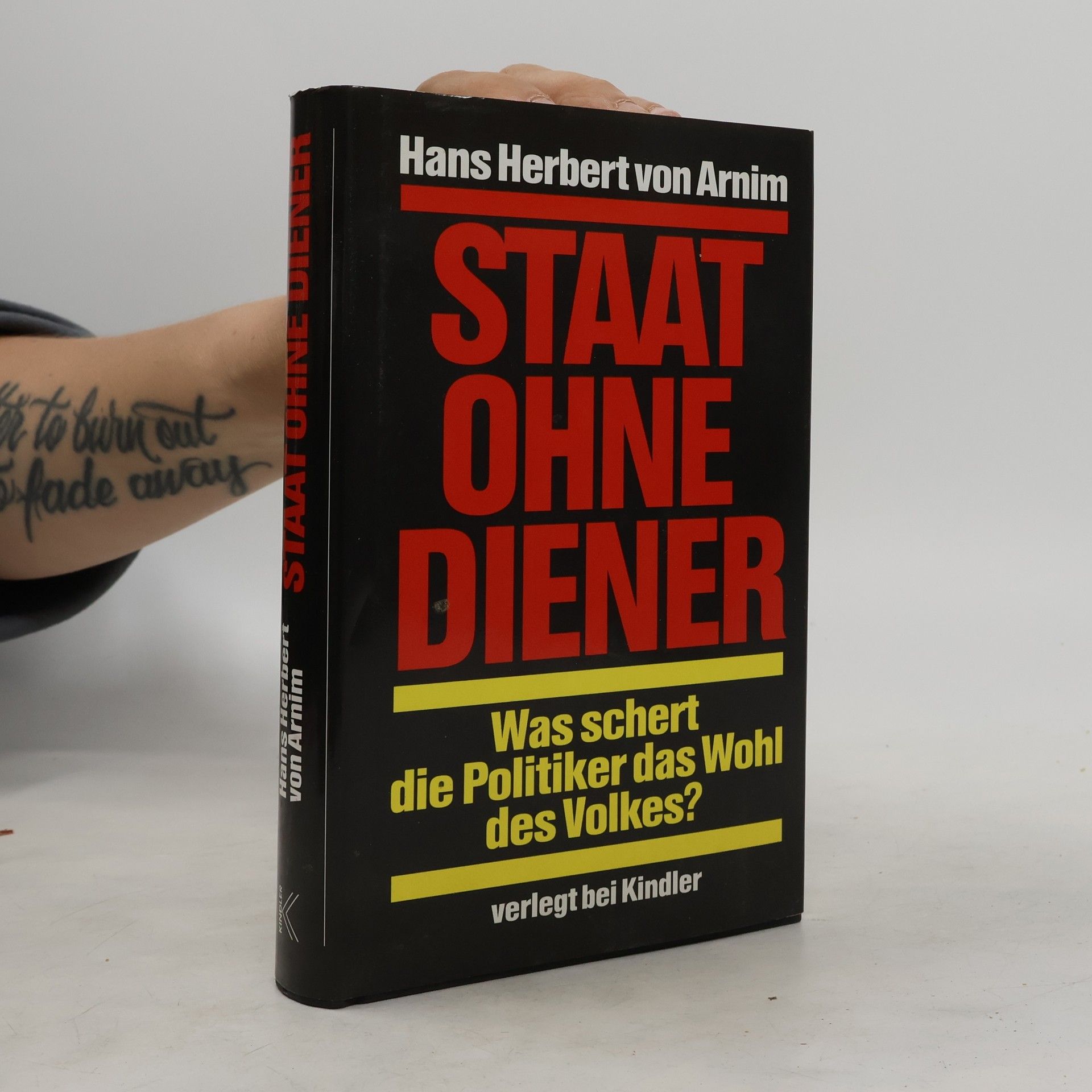 Hans Herbert von Arnim Staat ohne Diener