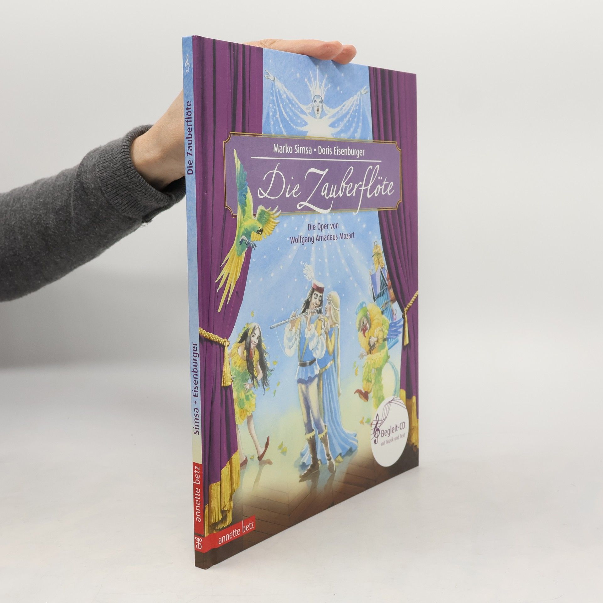 Die Zauberflöte, m. Audio-CD