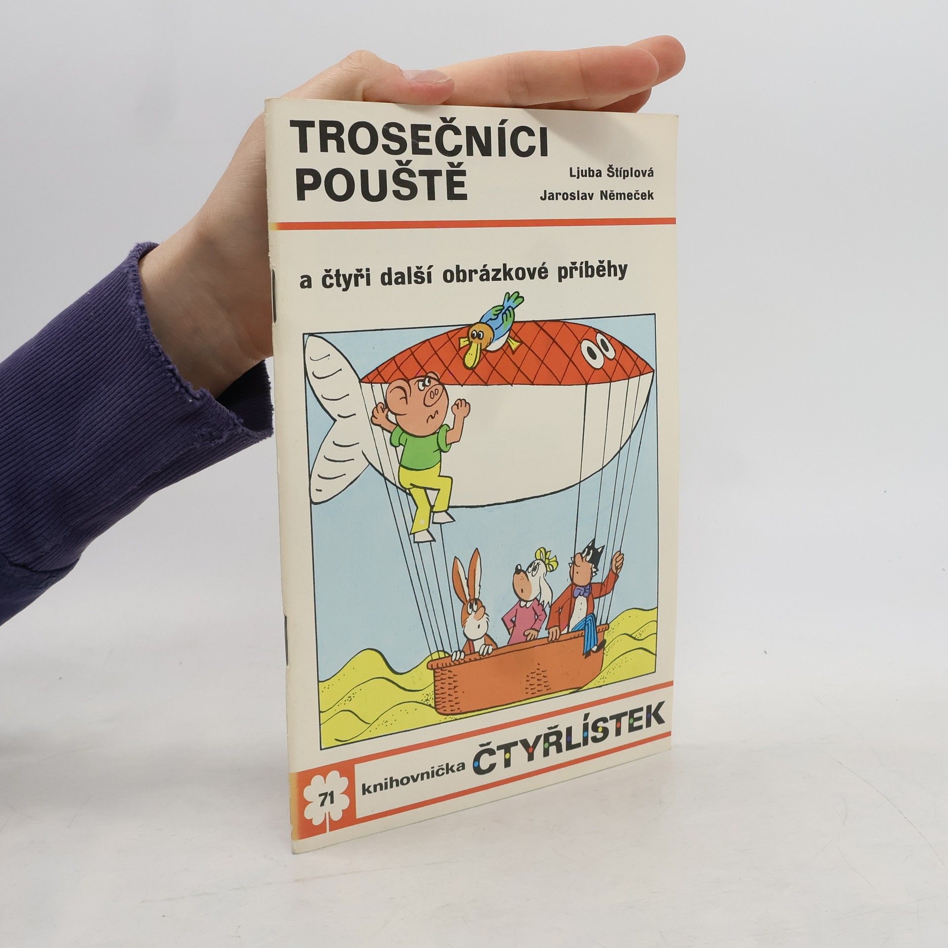 Jaroslav Němeček Čtyřlístek 71. Trosečníci pouště
