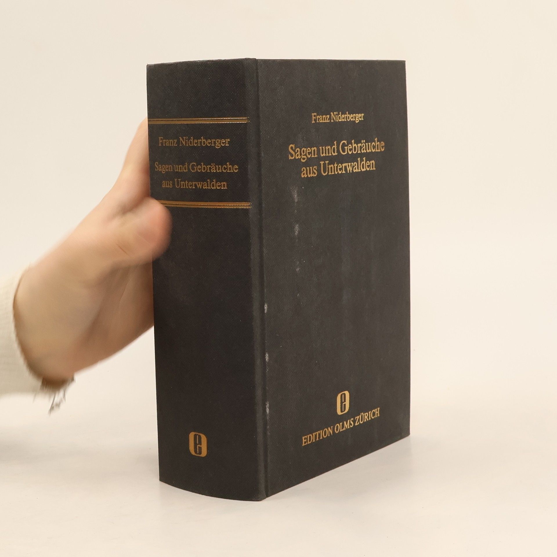 Franz Niderberger Sagen und Gebräuche aus Unterwalden