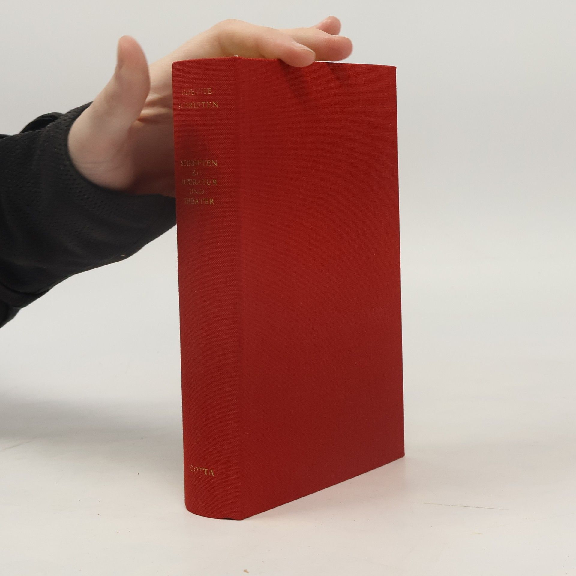 Johann Wolfgang von Goethe  Schriften zu Literatur und Theater