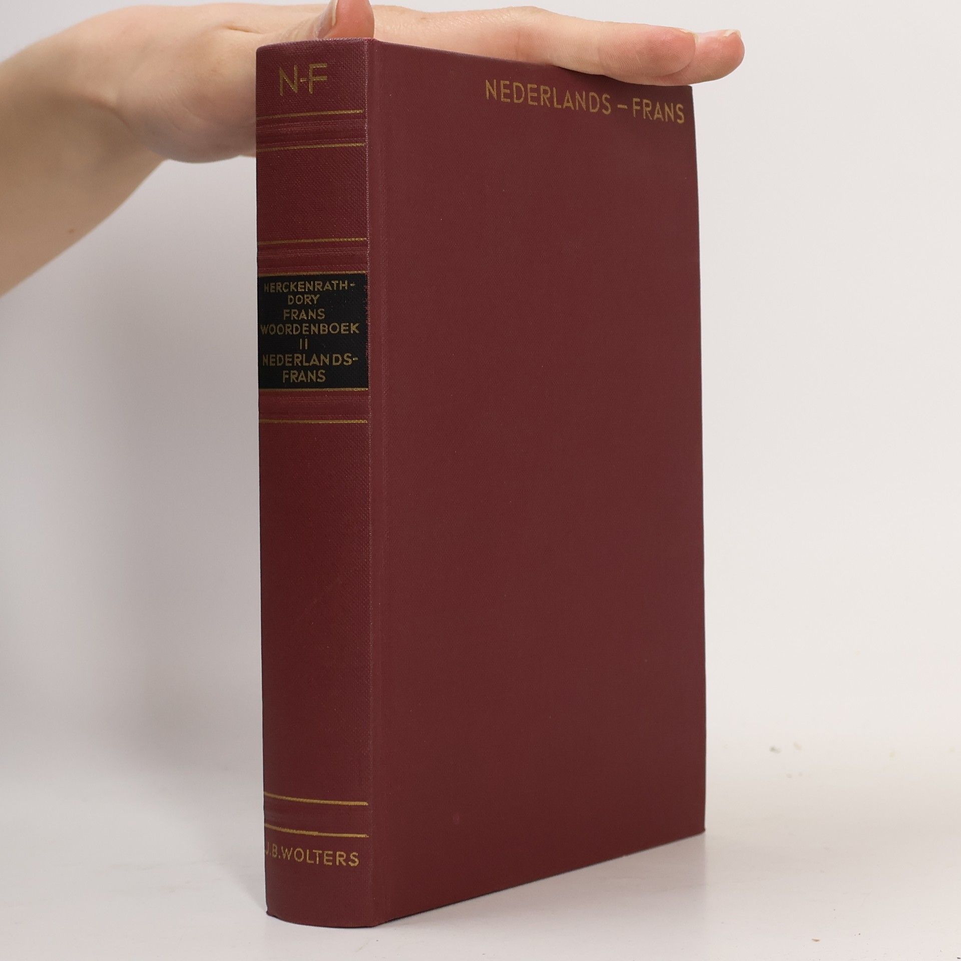 C. R. C. Herckenrath Frans Woordenboek II. Nederlands-Frans