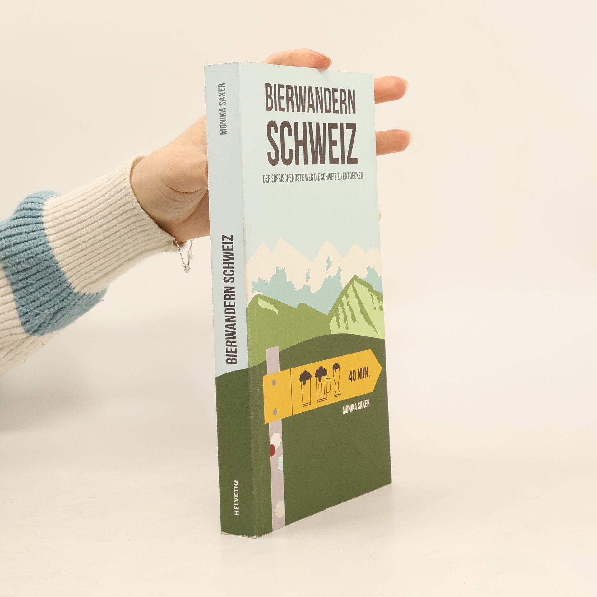 Monika Saxer Bierwandern Schweiz