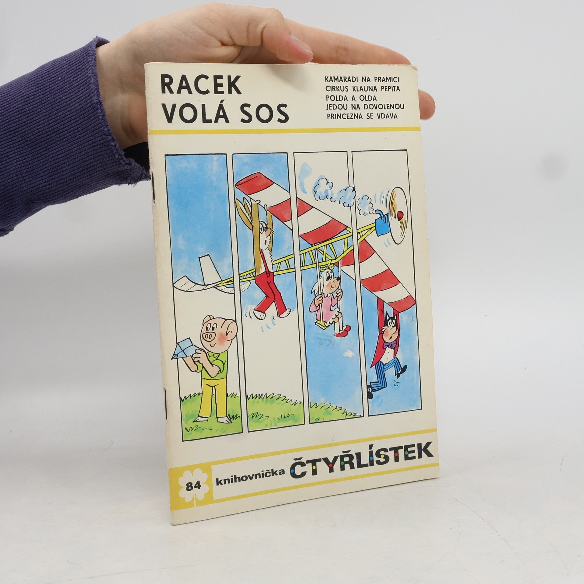 Ljuba Štíplová Čtyřlístek 84. Racek volá SOS