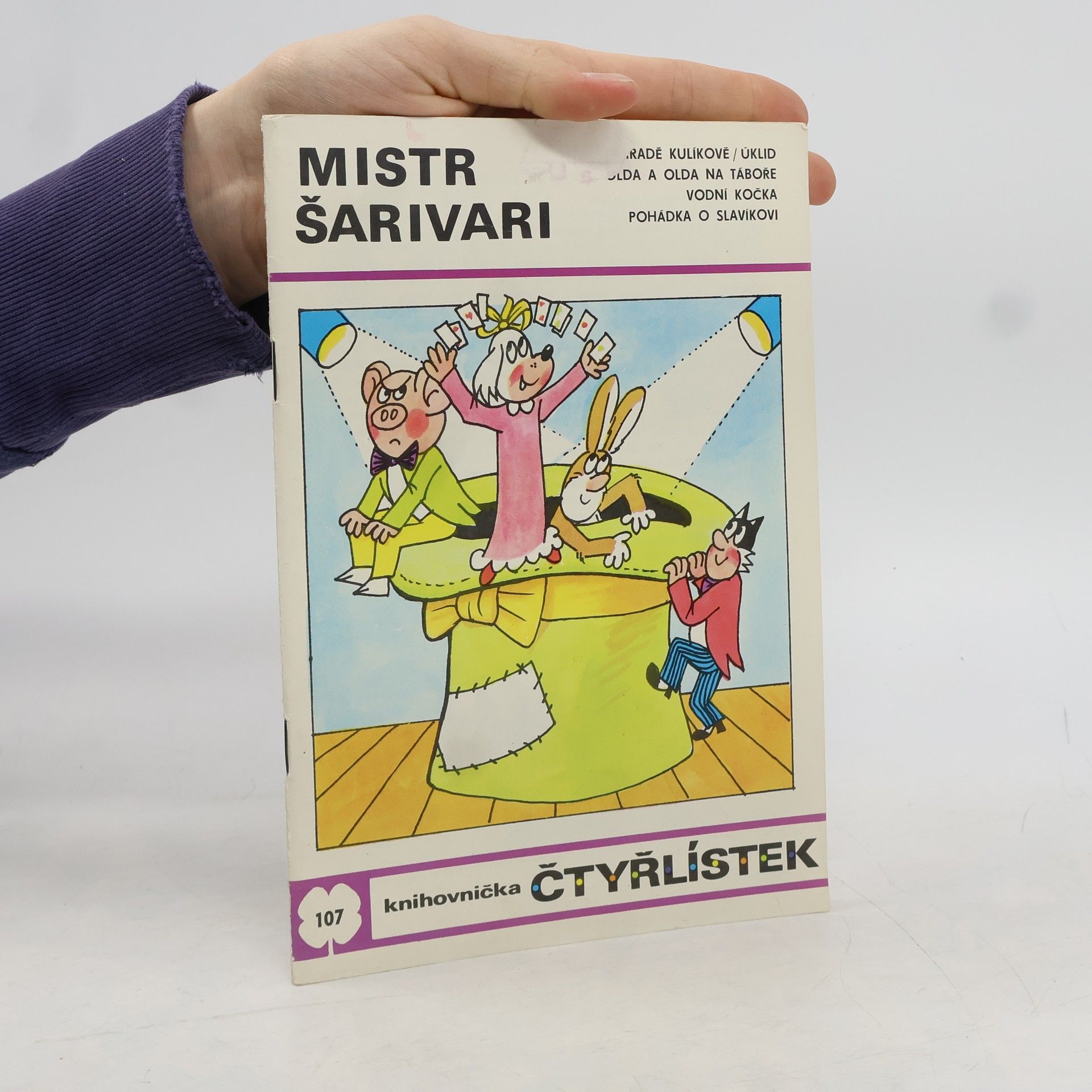 Jaroslav Němeček Čtyřlístek 107. Mistr Šarivari