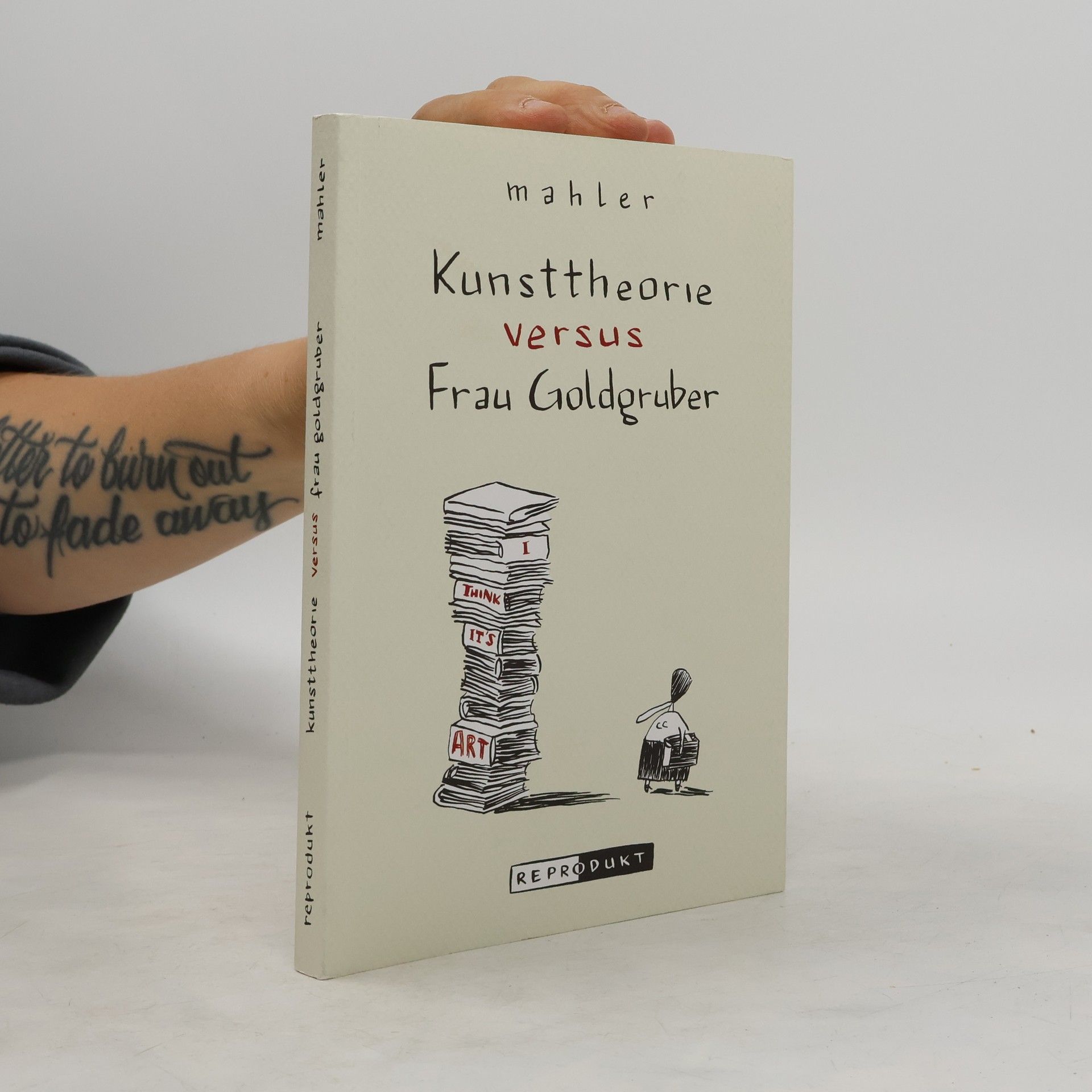 Nicolas Mahler Kunsttheorie versus Frau Goldgruber