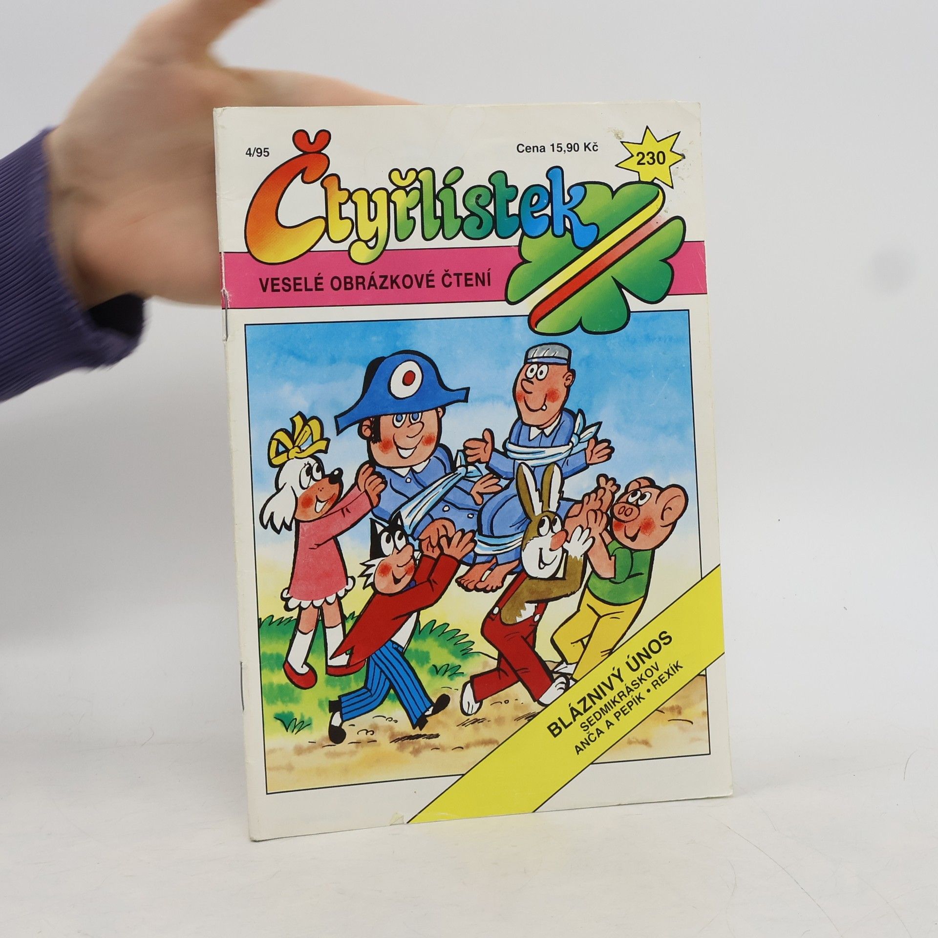 Various authors Čtyřlístek 230, 4/1995. Bláznivý únos