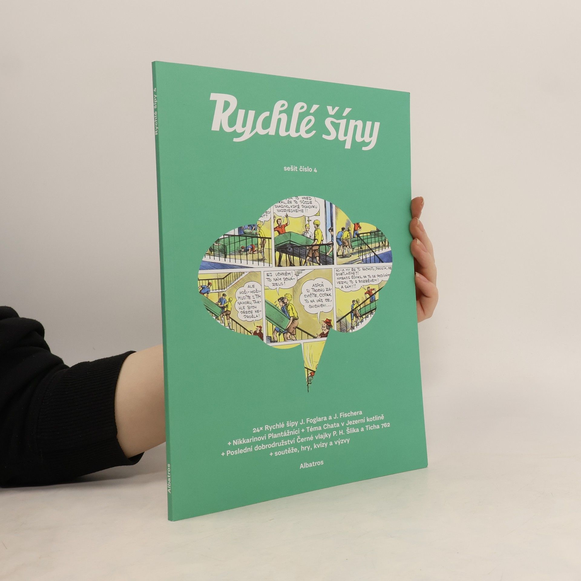 Jan Fischer (ilustrátor) Rychlé šípy. Sešit číslo 4