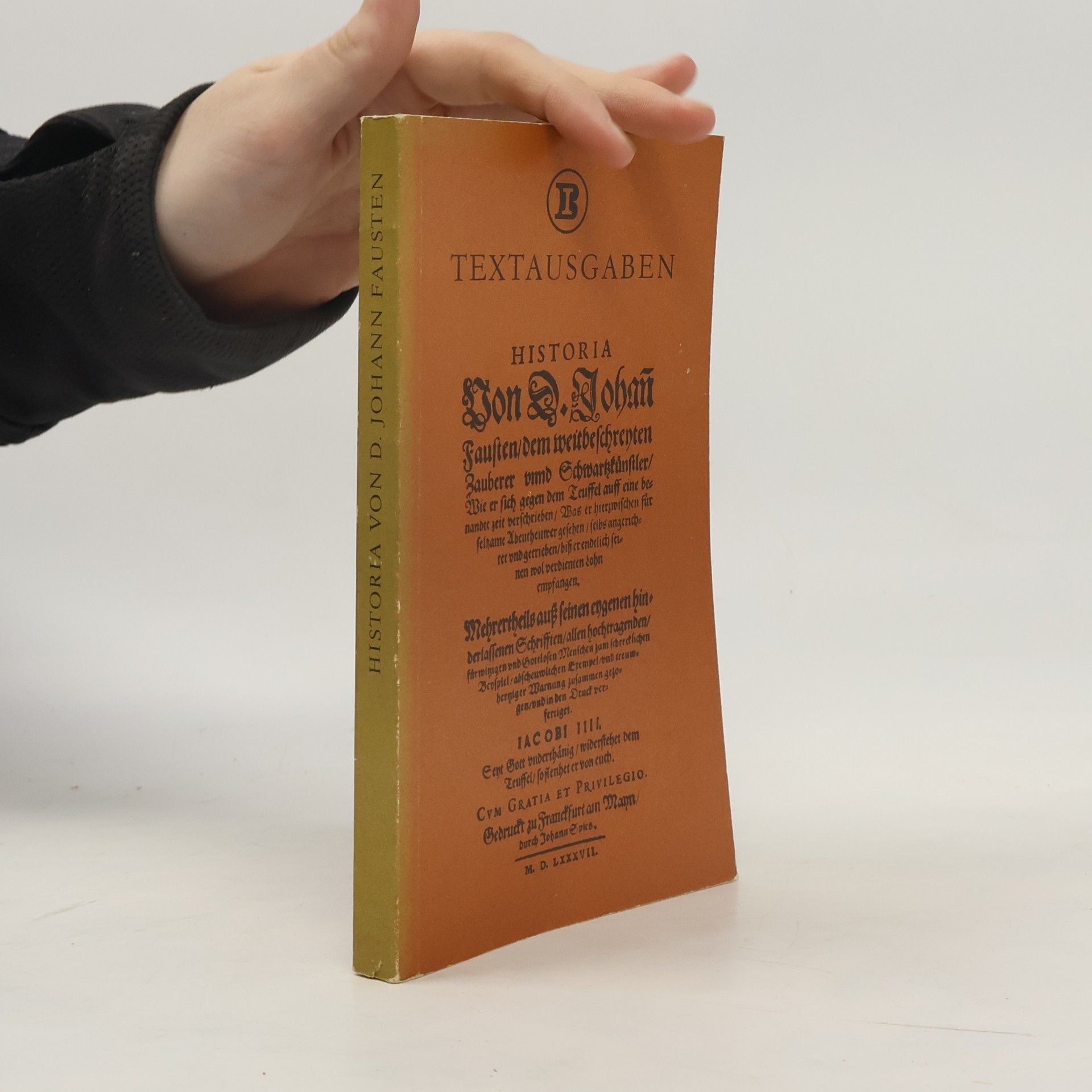 Historia von D. Johann Fausten