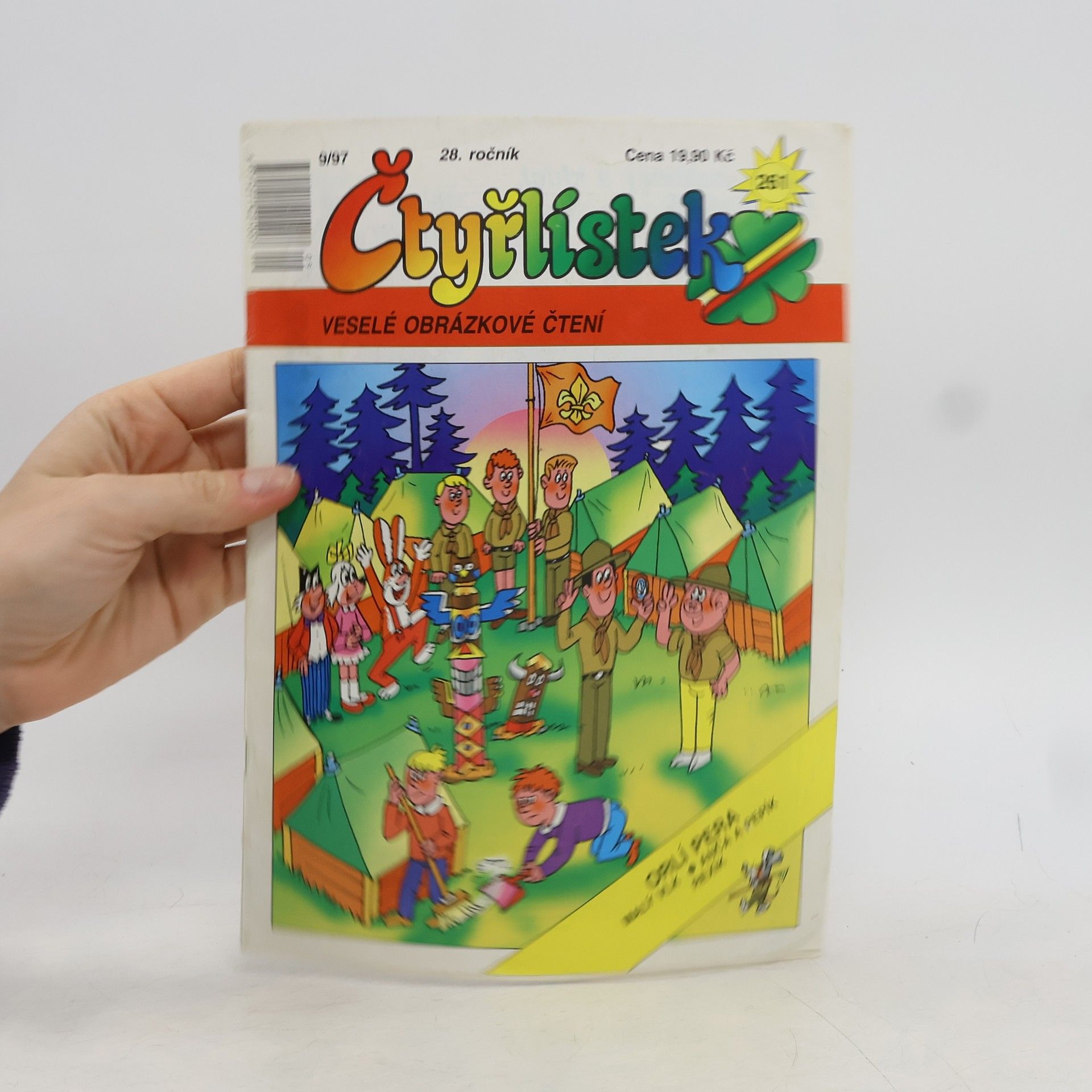 Various authors Čtyřlístek 261. 9/1997. Orlí pera