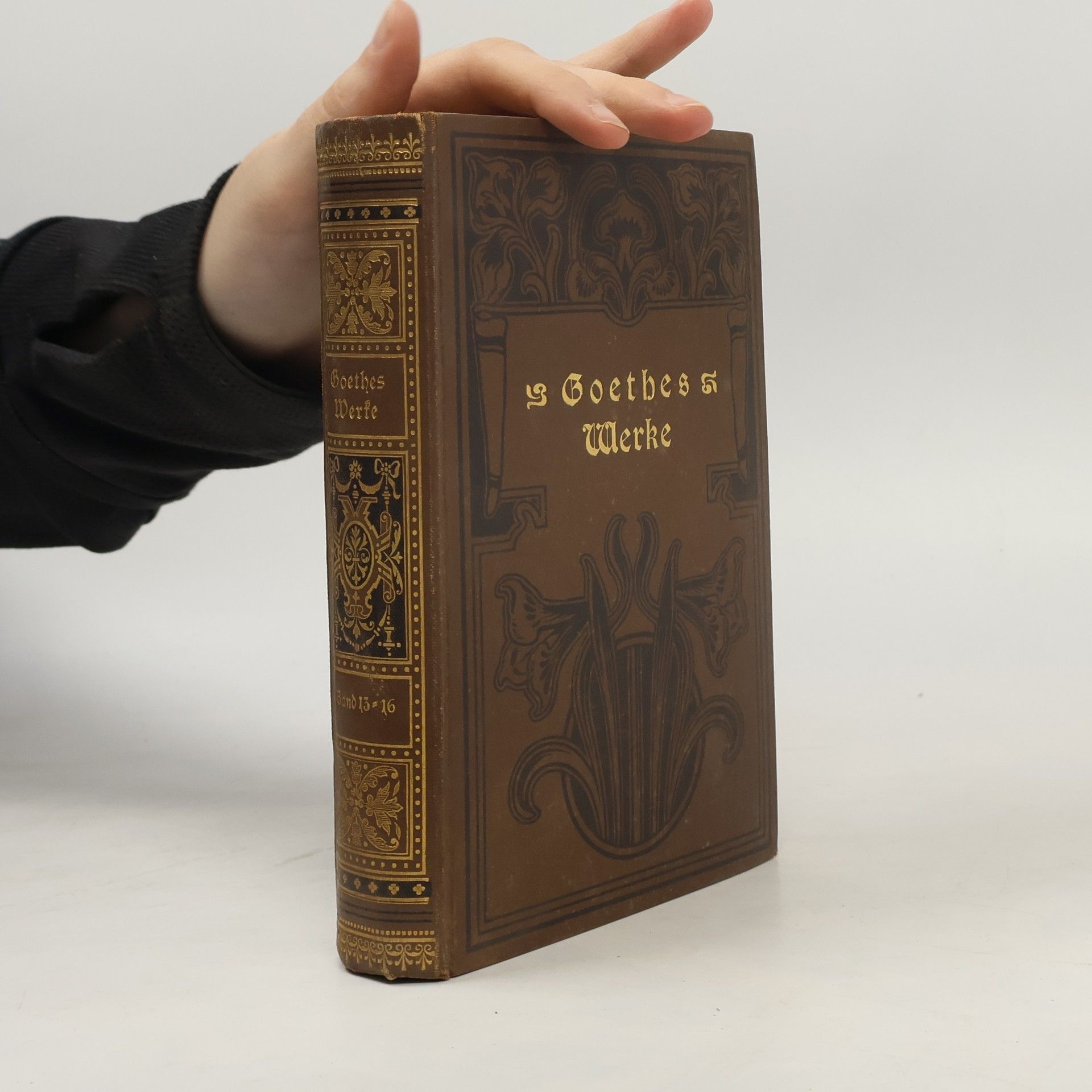 Johann Wolfgang von Goethe Goethes Werke 13-16.