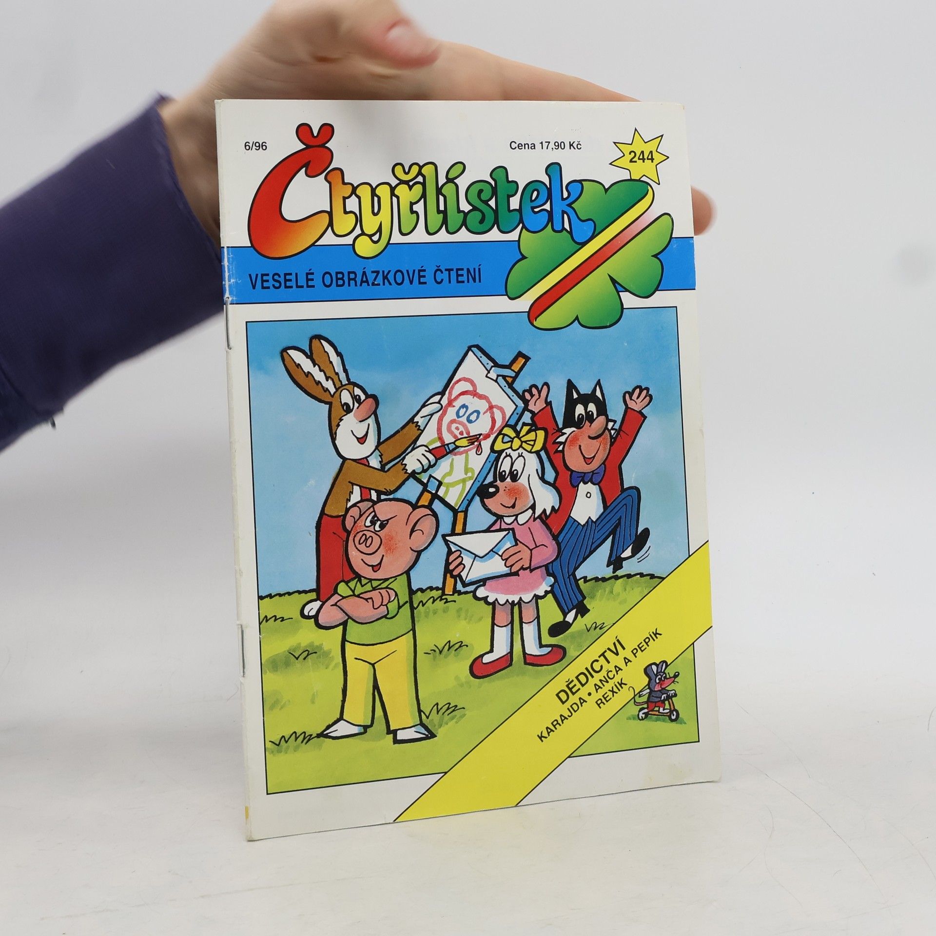 Various authors Čtyřlístek 244. Dědictví