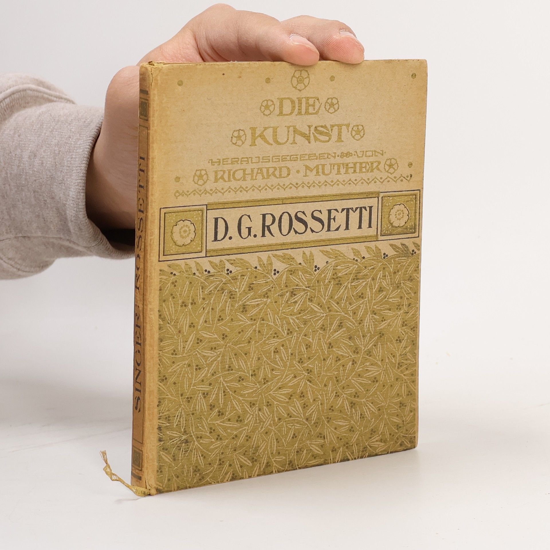 Hans W. Singer Die Kunst. Dante Gabriel Rossetti