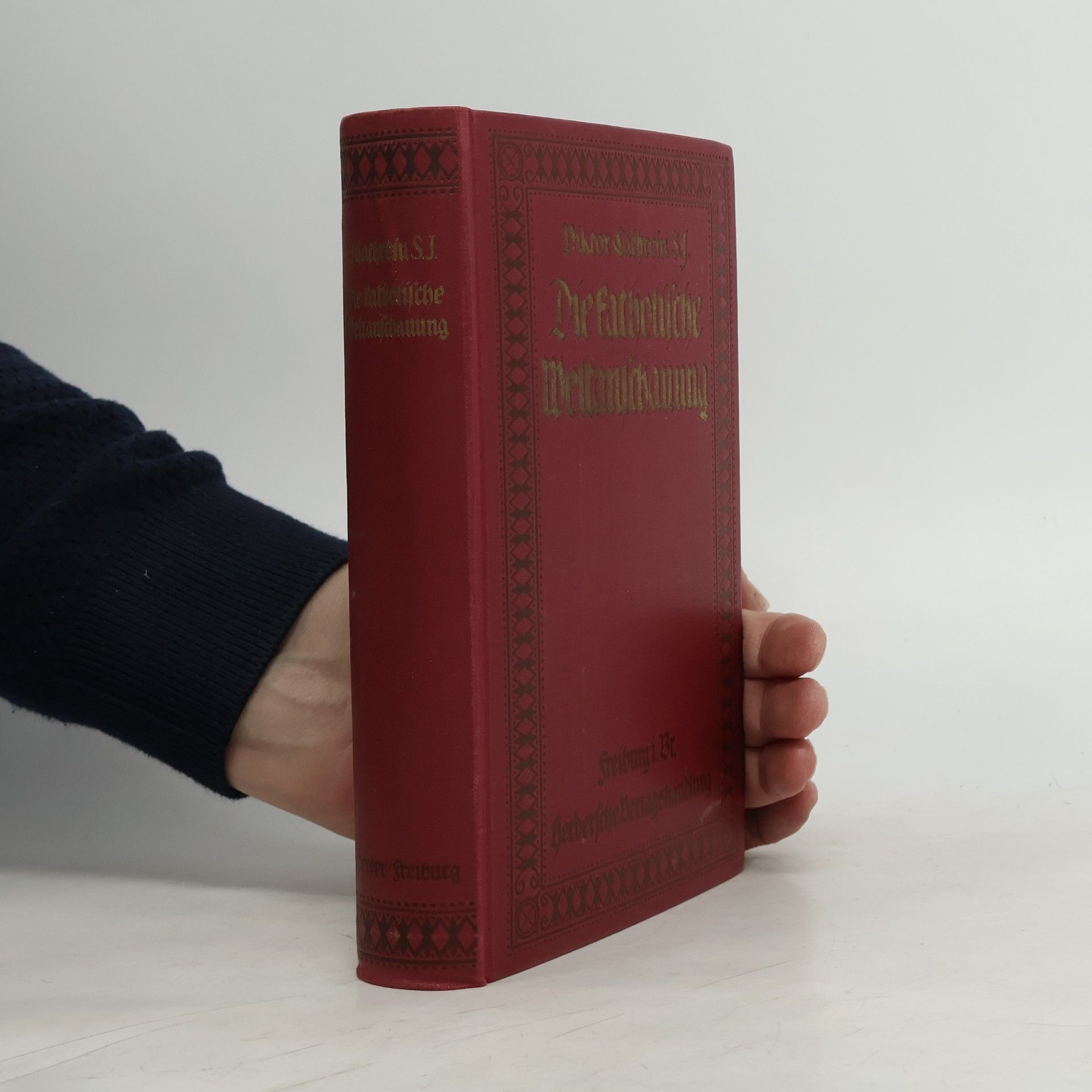 Viktor Cathrein Die katholische Weltanschauung in ihren Grundlinien mit besonderer Berücksichtigung der Moral