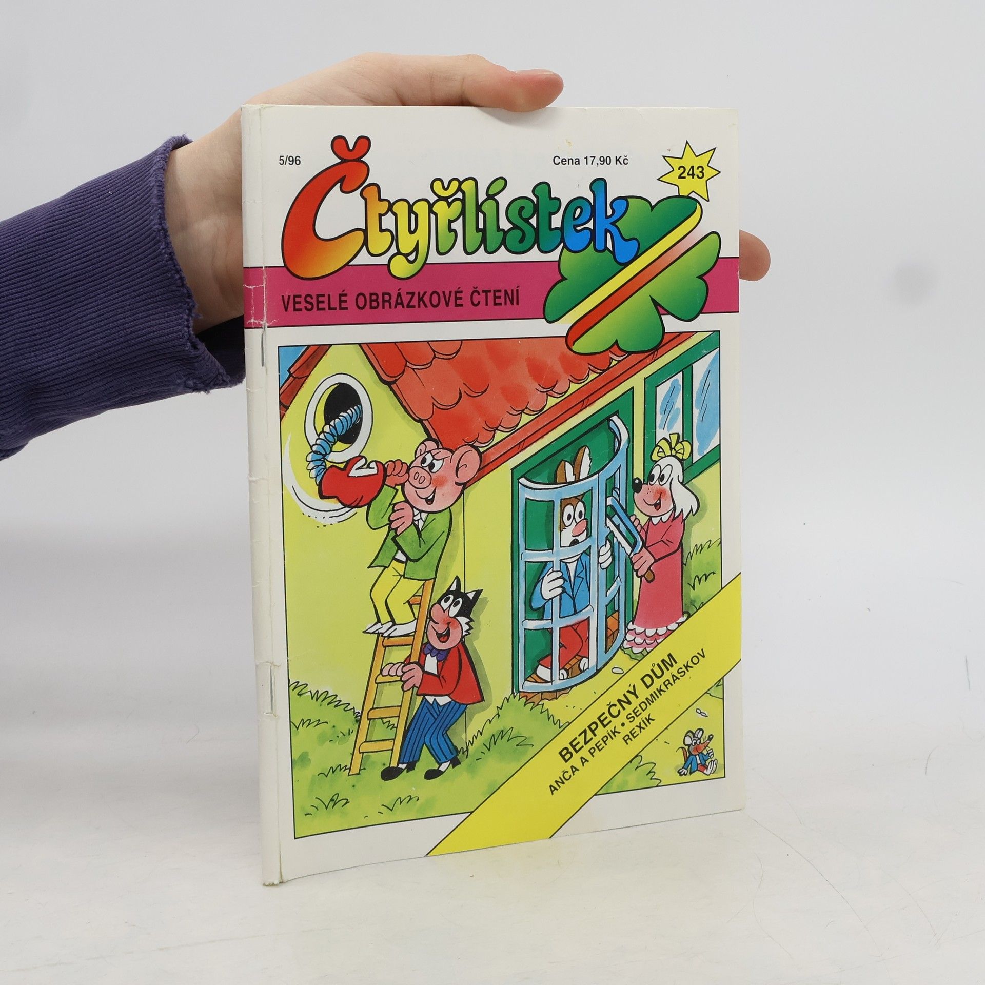 Jaroslav Němeček Čtyřlístek 243. 5/1996 Bezpečný dům