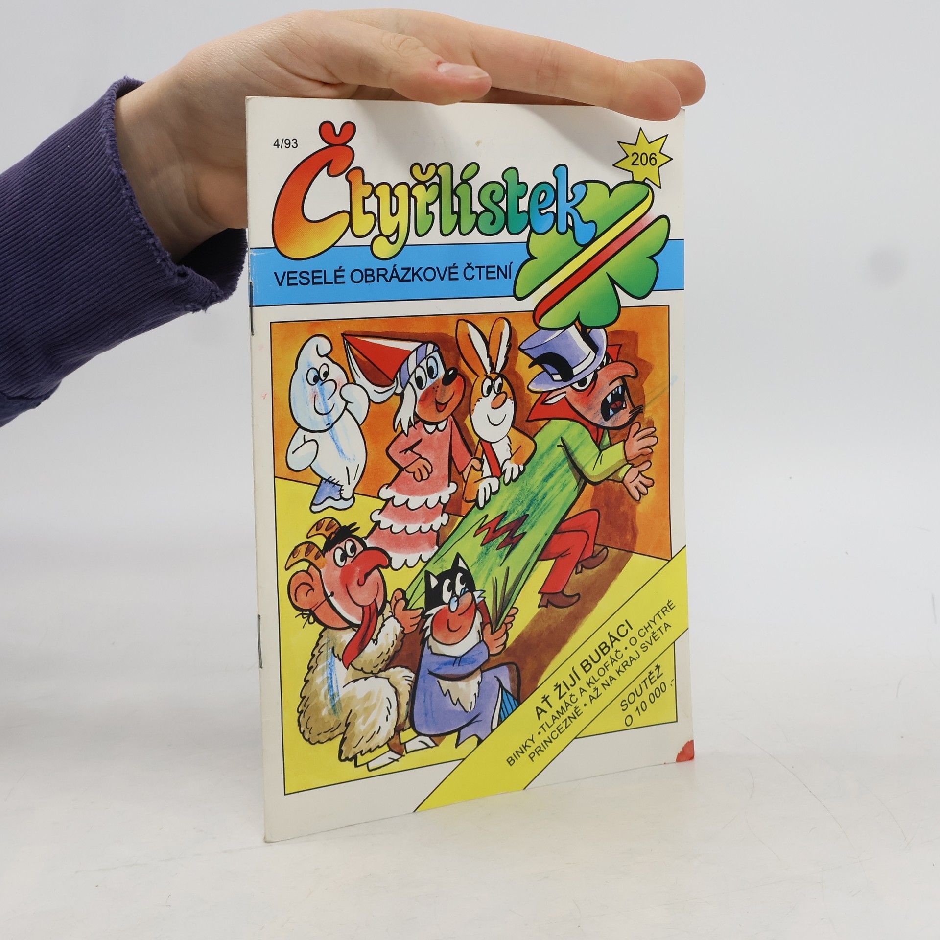 Kolektiv autorů Čtyřlístek 206. 4/1993