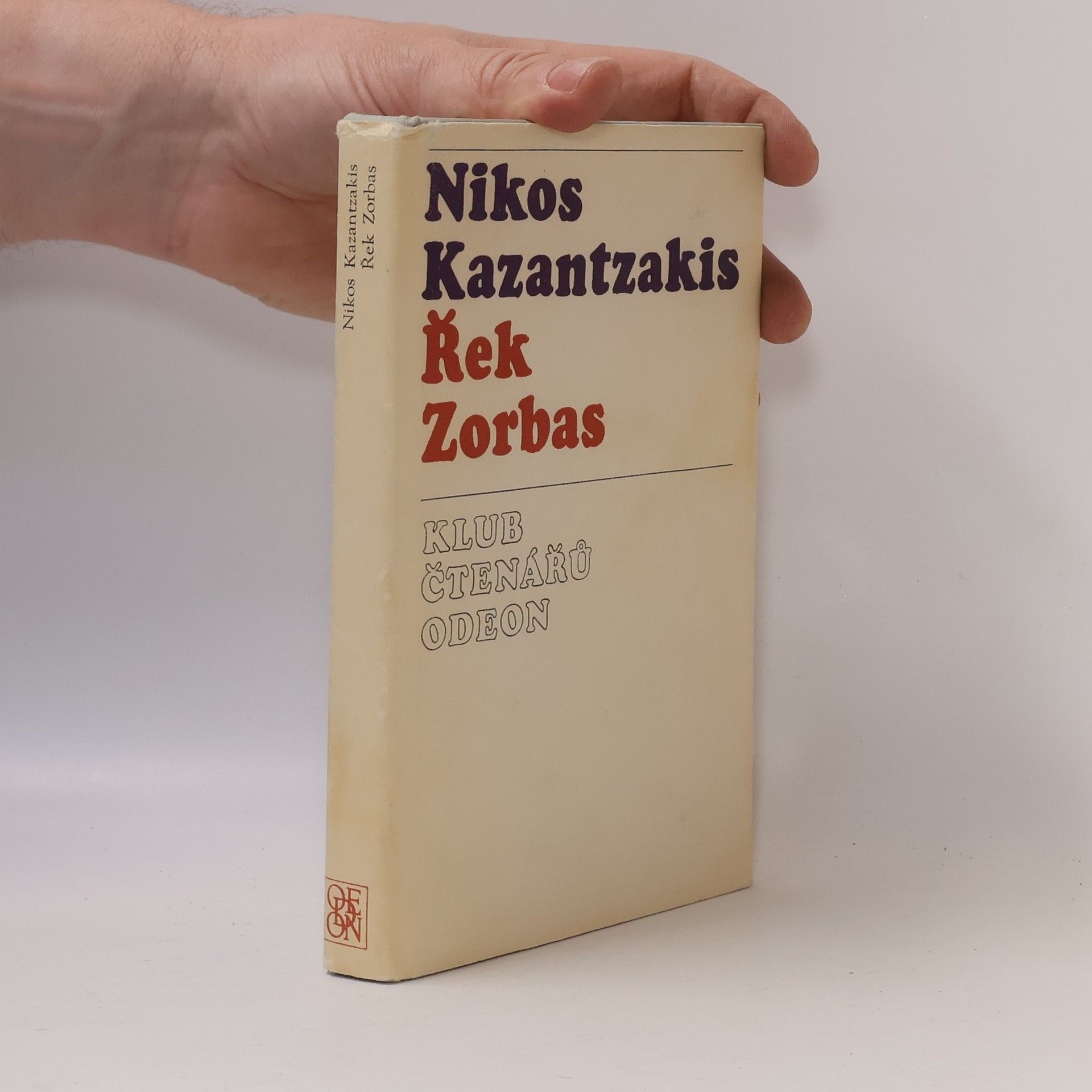 Nikos Kazantzakis Řek Zorbas
