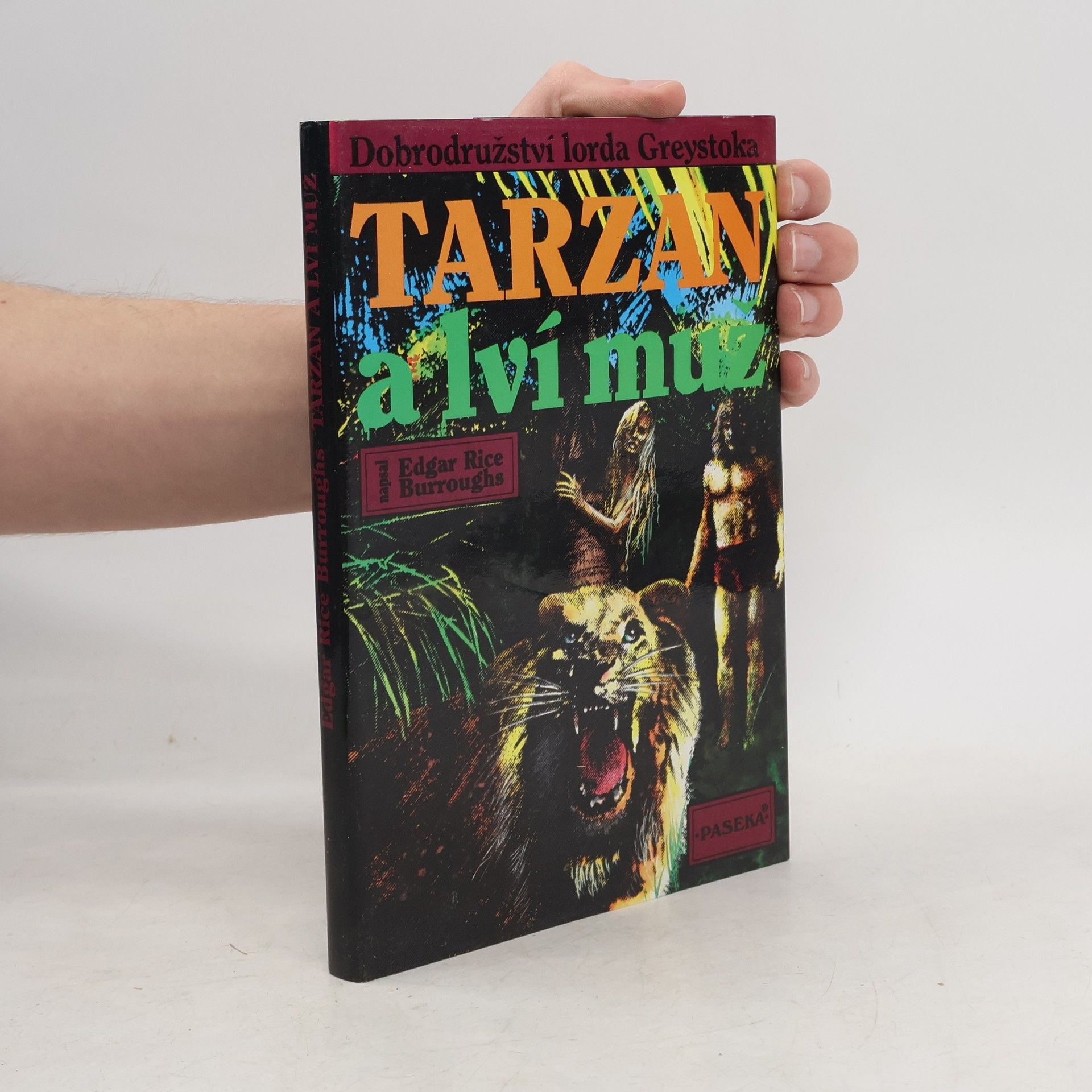 Edgar Rice Burroughs Tarzan a lví muž