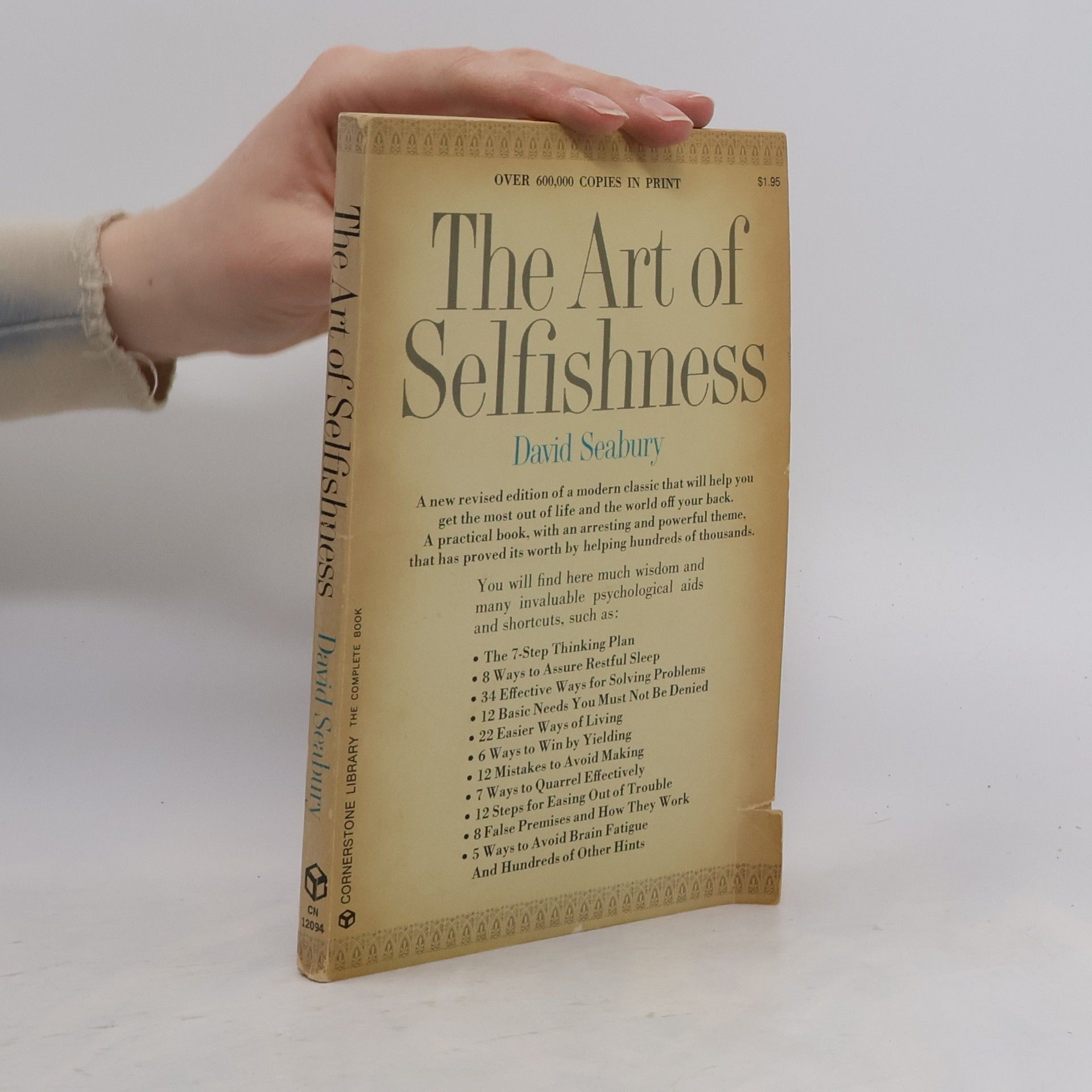 David Seabury The Art of Selfishness