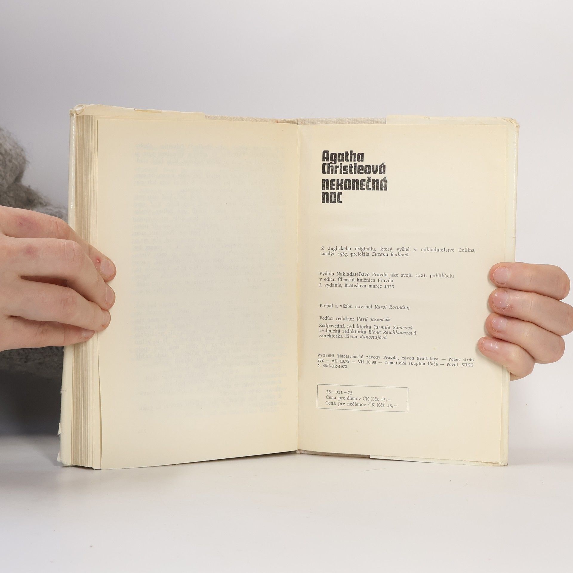 Agatha Christie Nekonečná noc