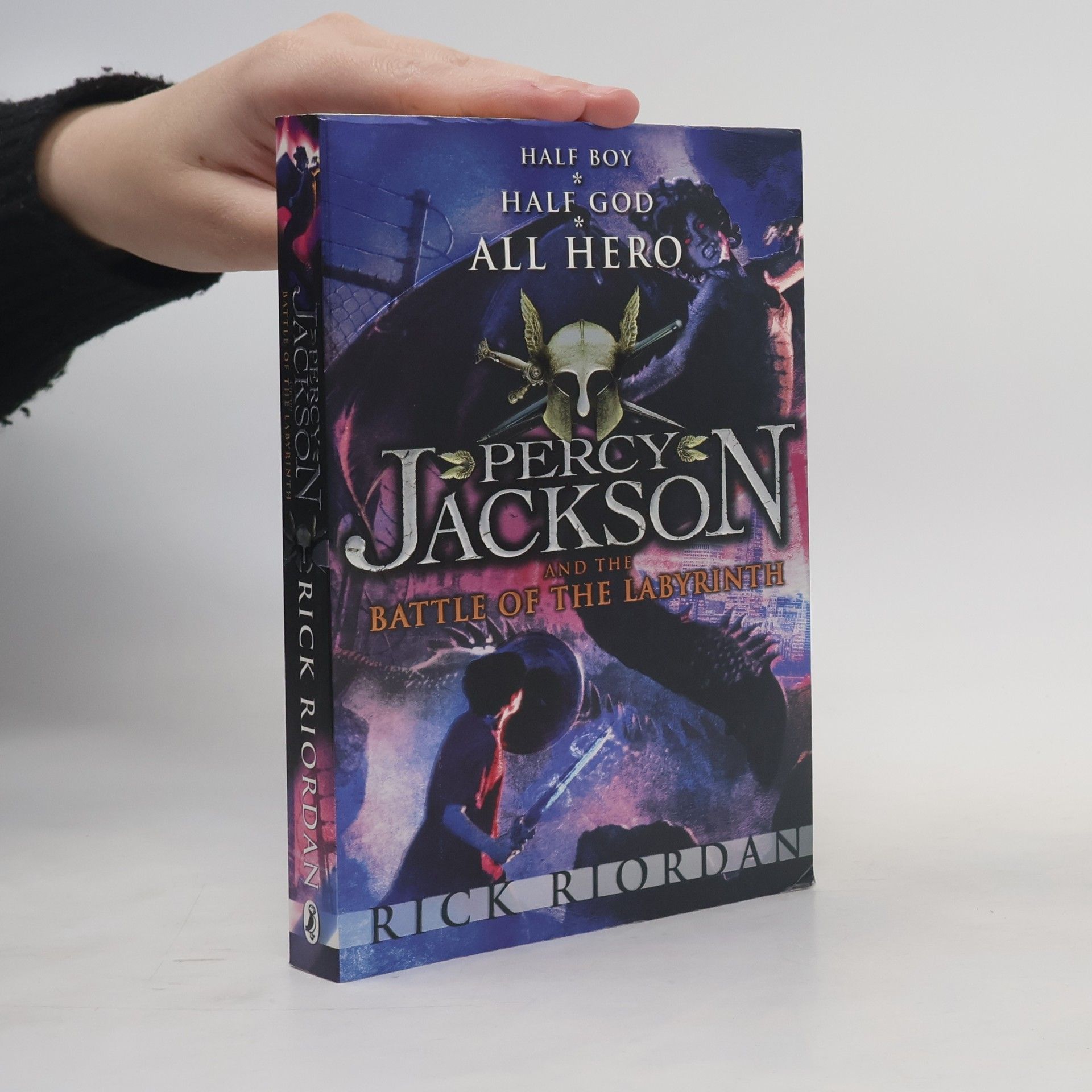 Rick Riordan Percy Jackson and the battle of the labyrinth
